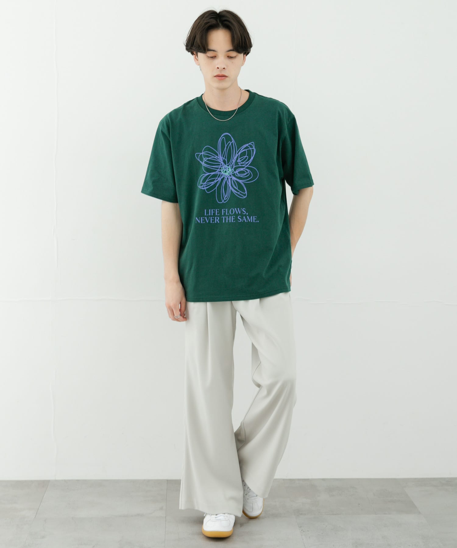 身長：173cm サイズ：L