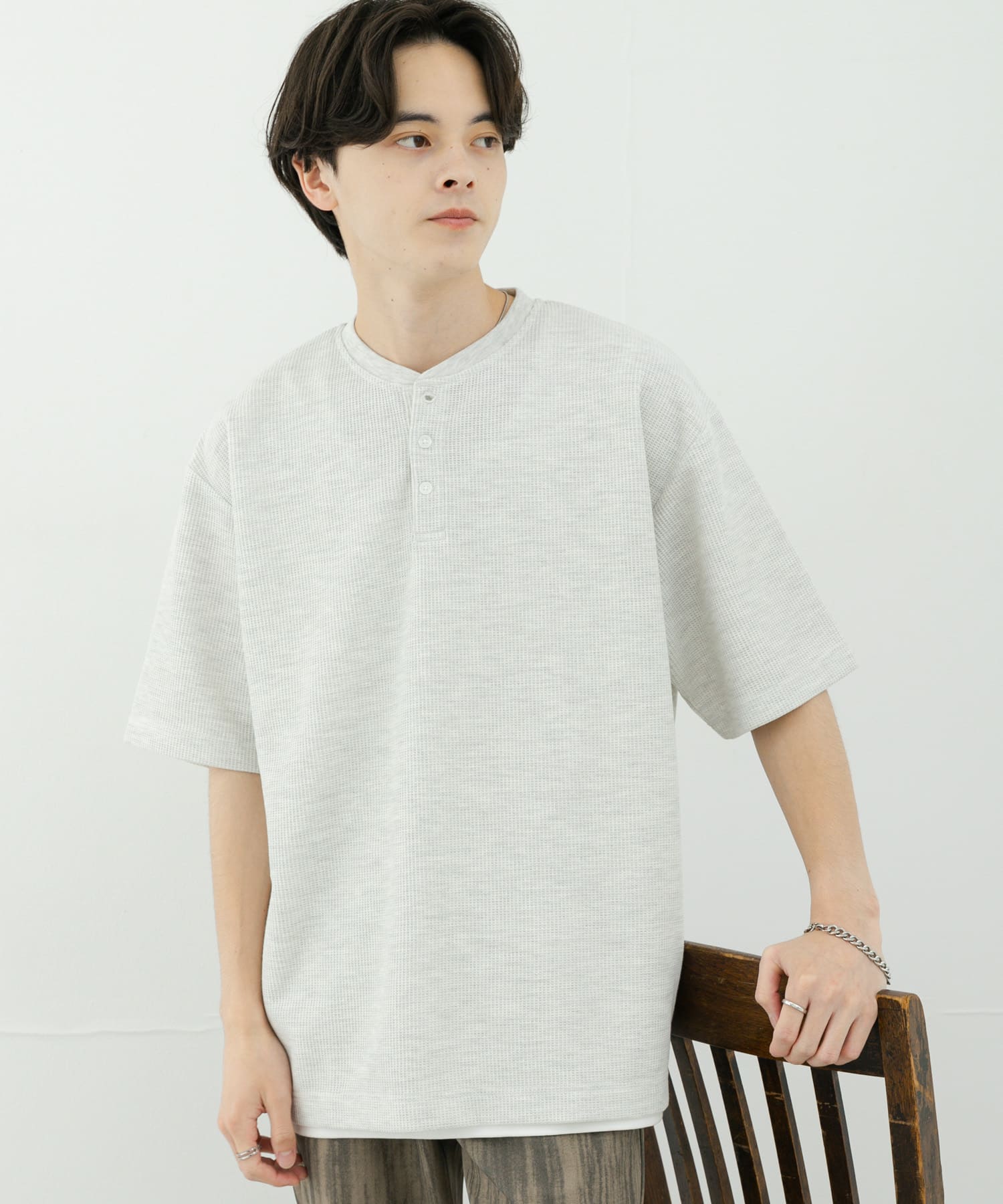 身長：173cm サイズ：L