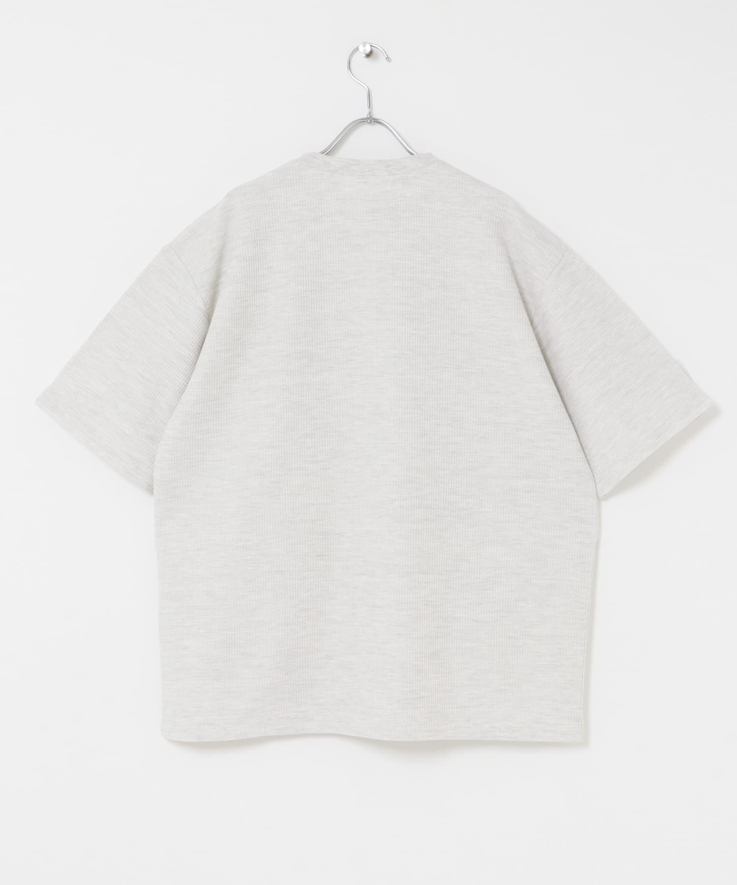 ヘンリーネックカノコプルオーバー GRAY M
