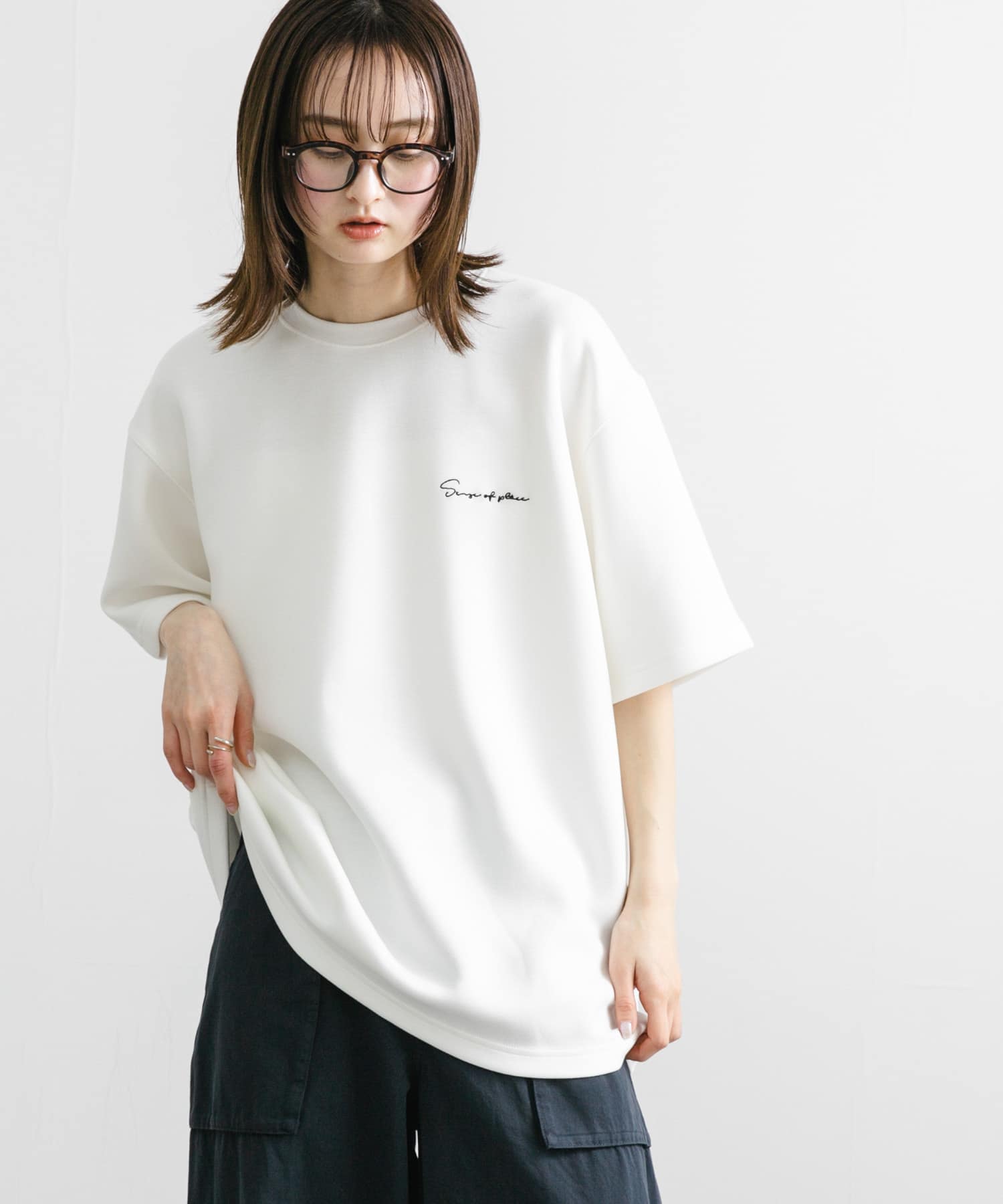 身長：169cm サイズ：L