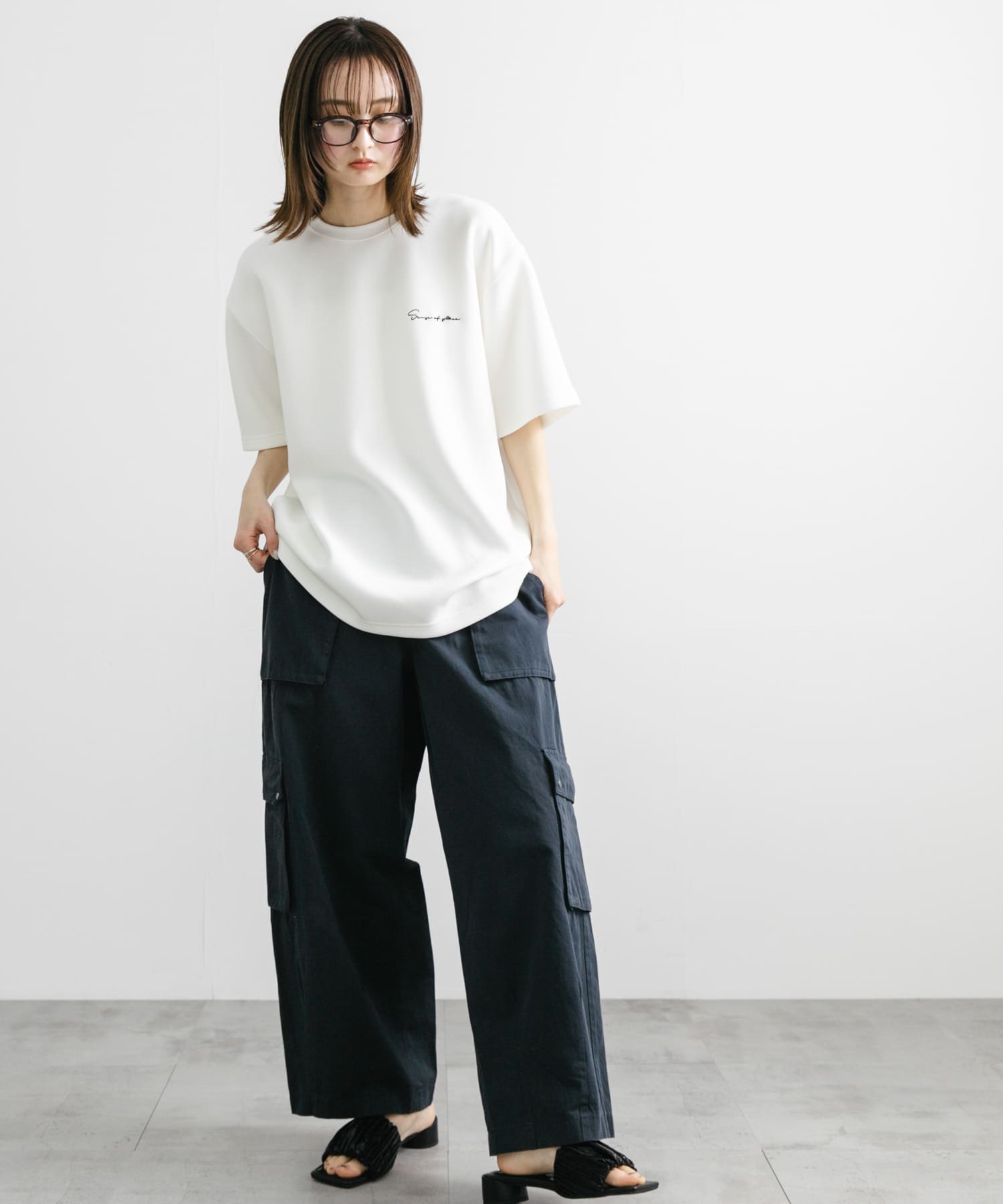 身長：169cm サイズ：L