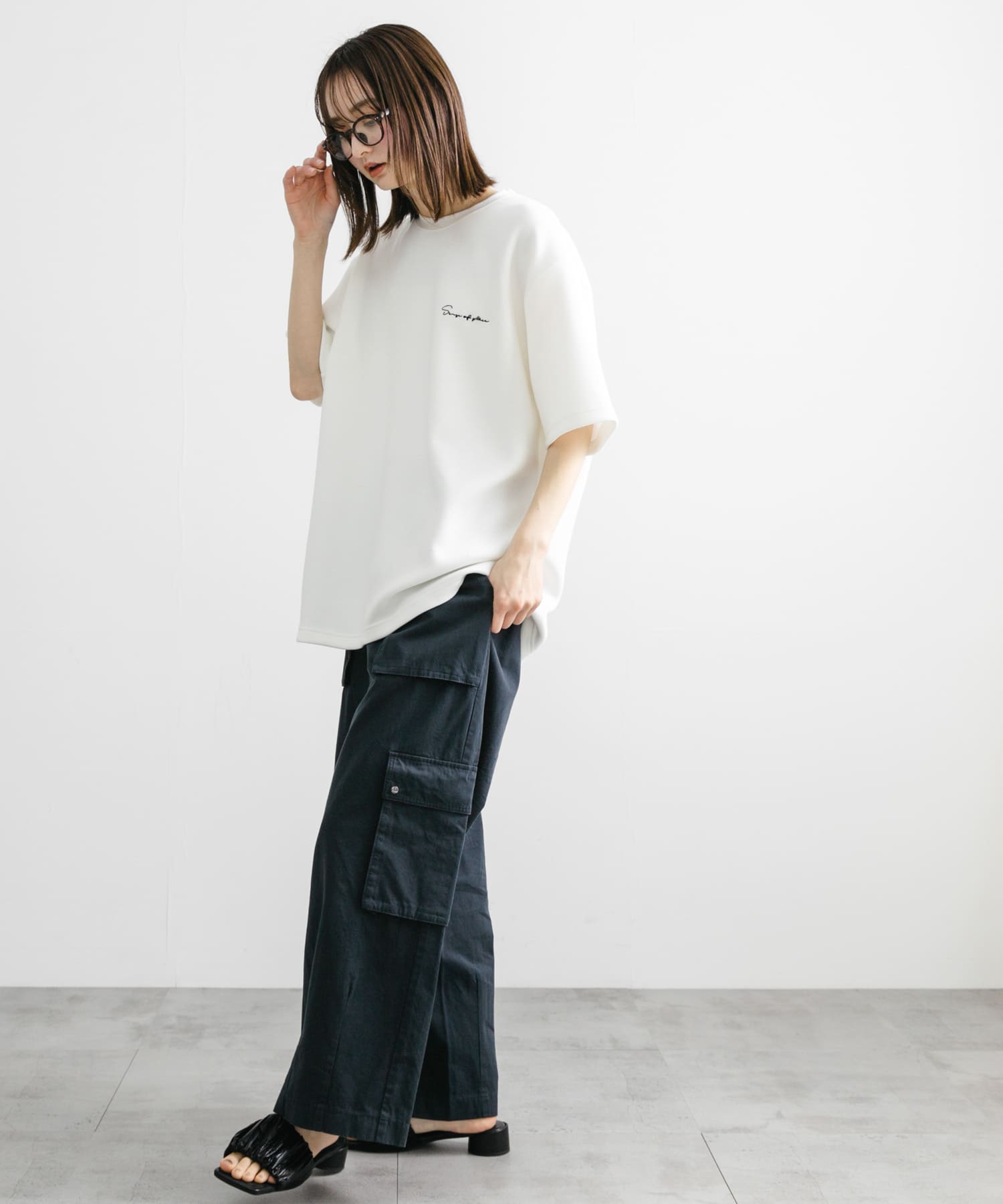 身長：169cm サイズ：L