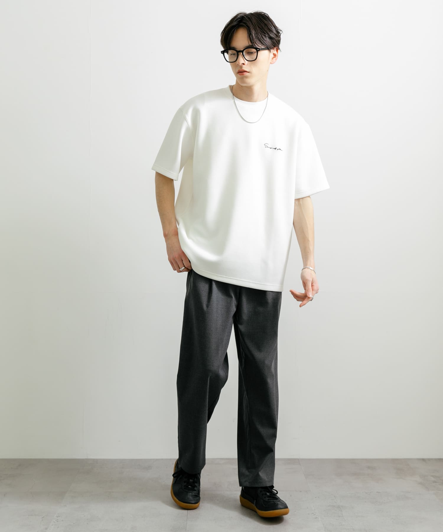 身長：173cm サイズ：L