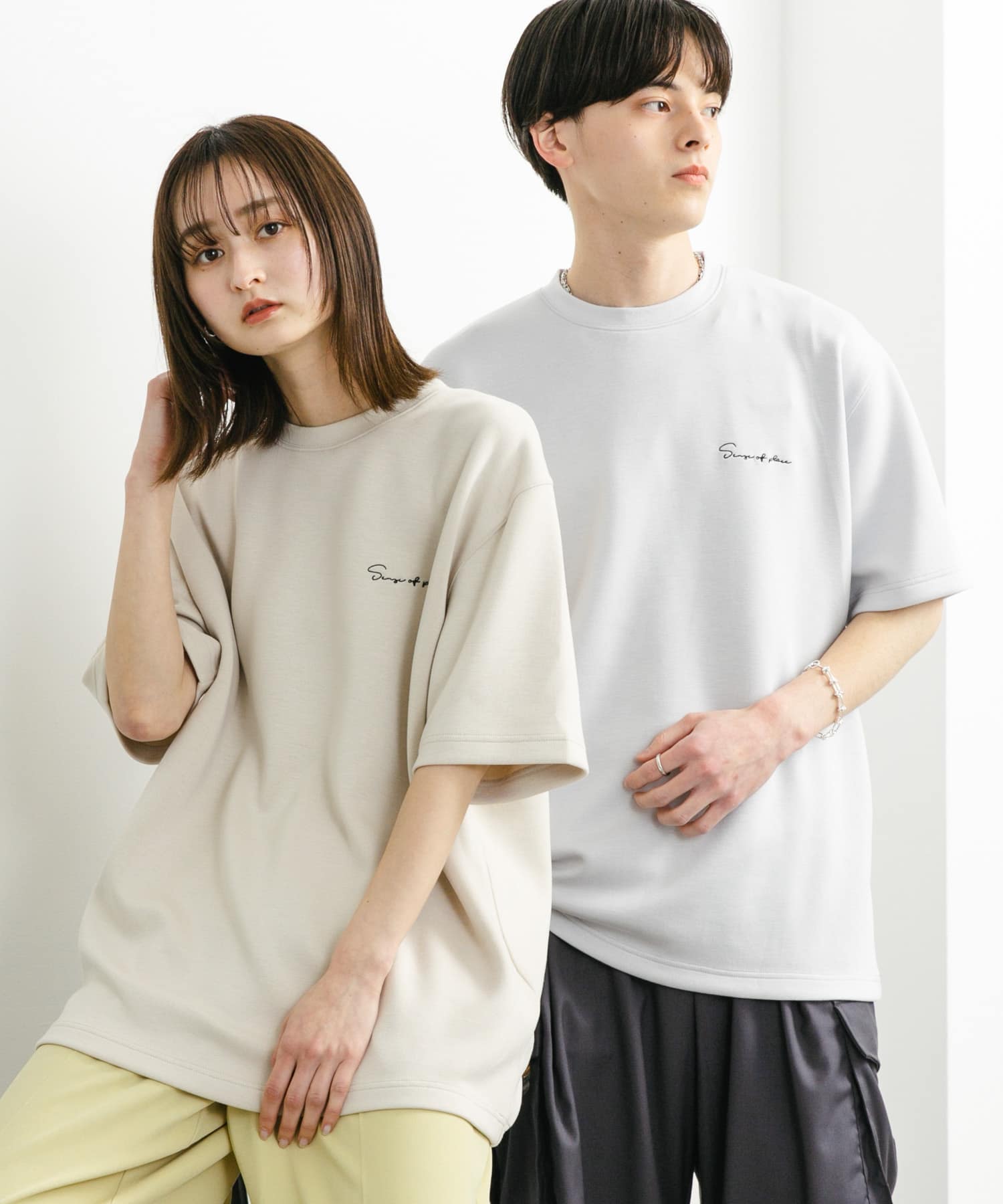 身長：169cm サイズ：L, 身長：173cm サイズ：L