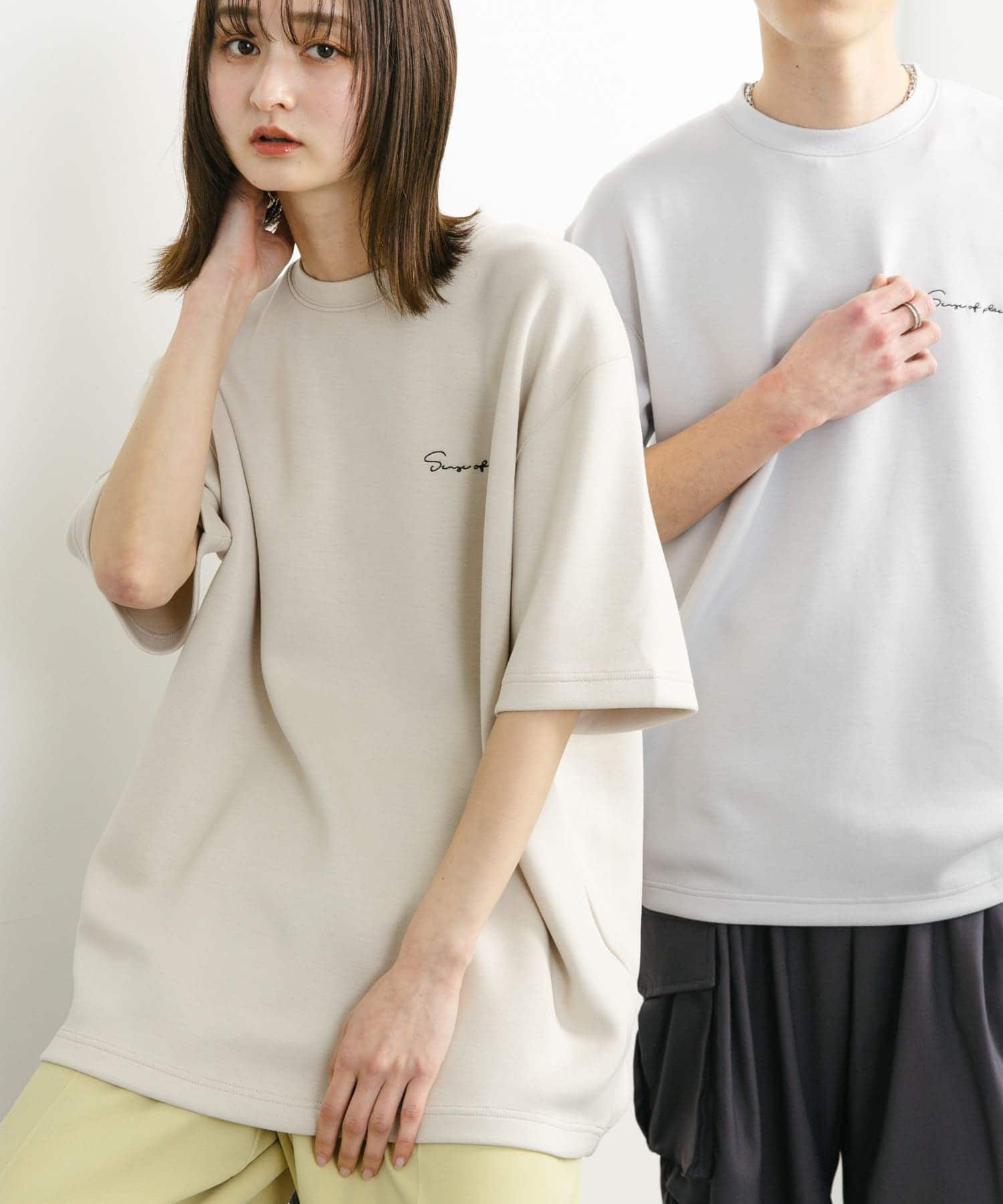身長：169cm サイズ：L, 身長：173cm サイズ：L