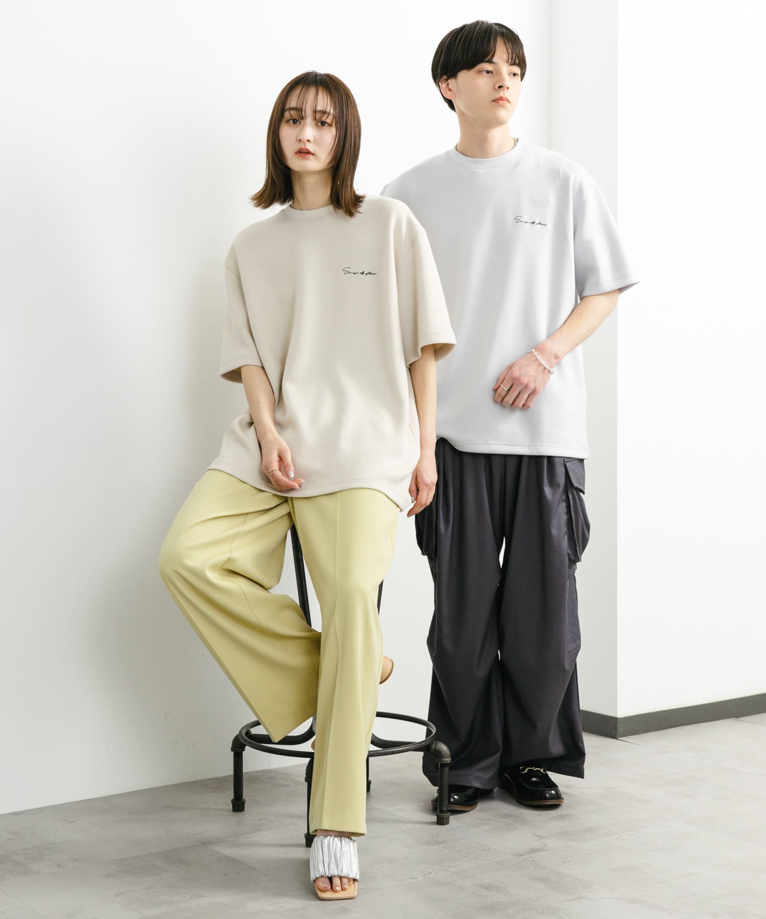 身長：169cm サイズ：L, 身長：173cm サイズ：L