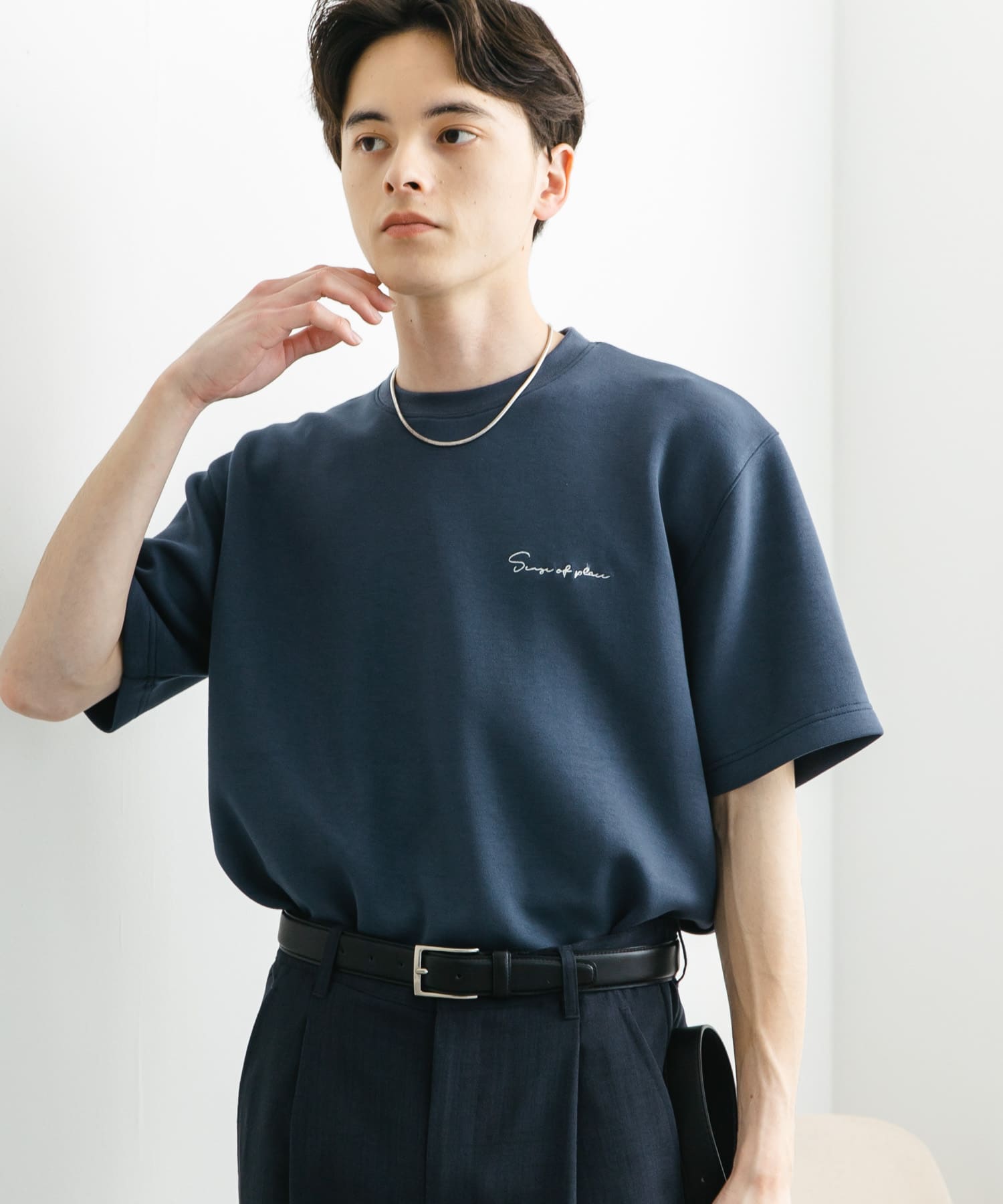 身長：173cm サイズ：L