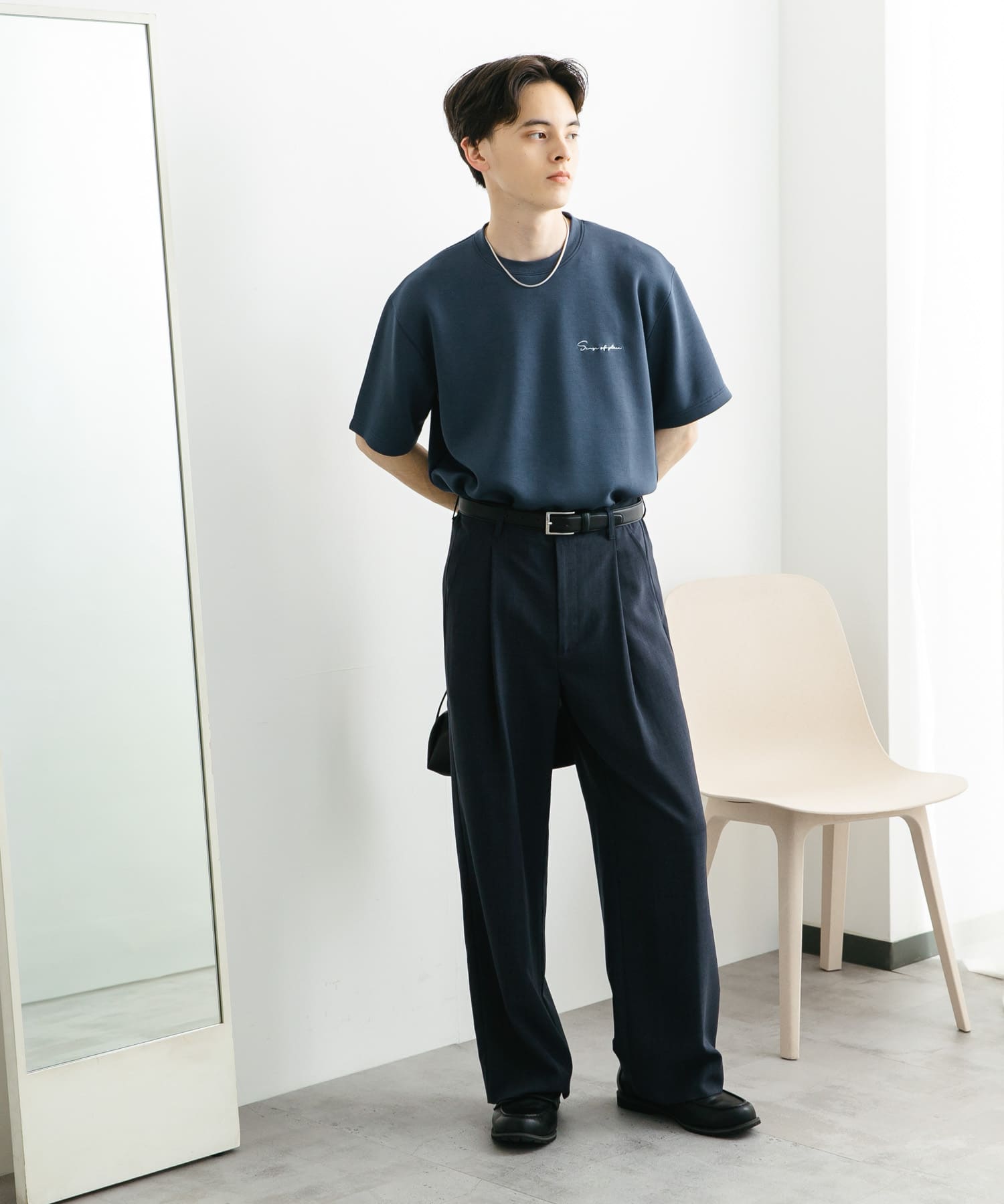 身長：173cm サイズ：L