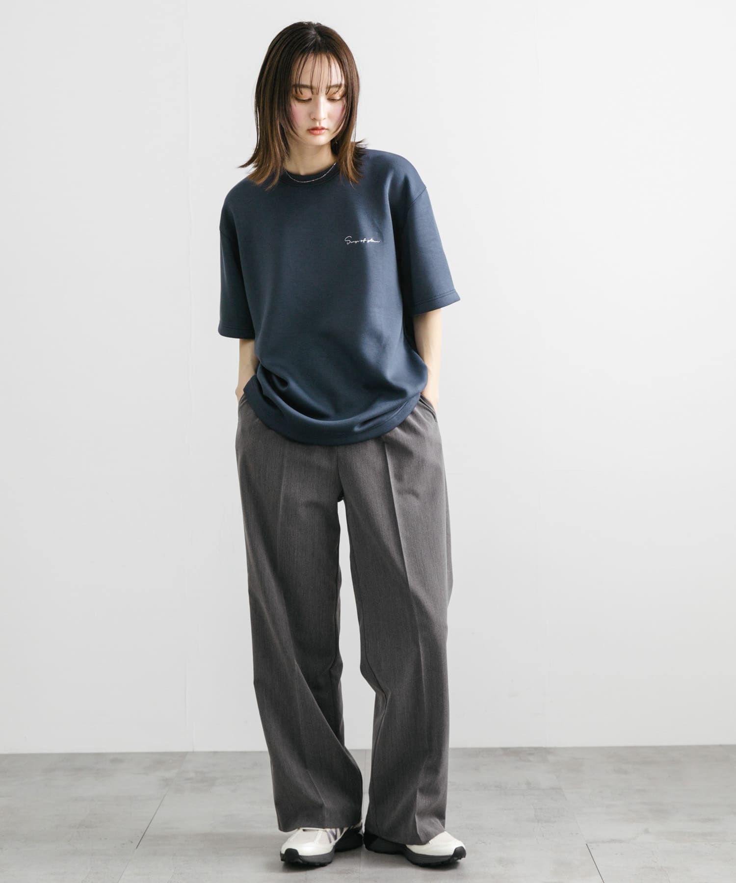 身長：169cm サイズ：L