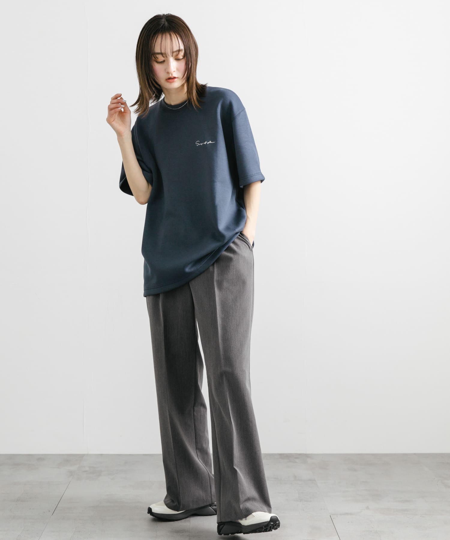 身長：169cm サイズ：L