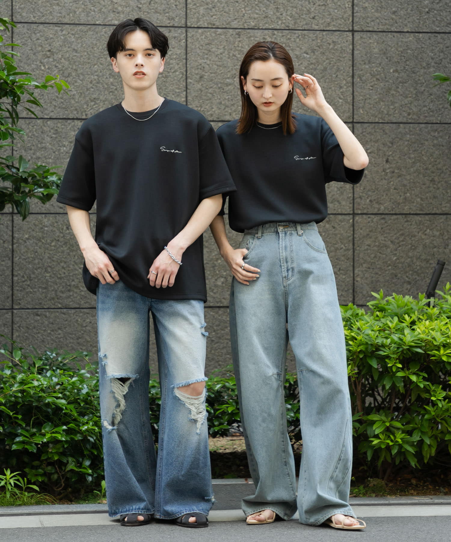 身長：173cm サイズ：L, 身長：169cm サイズ：M