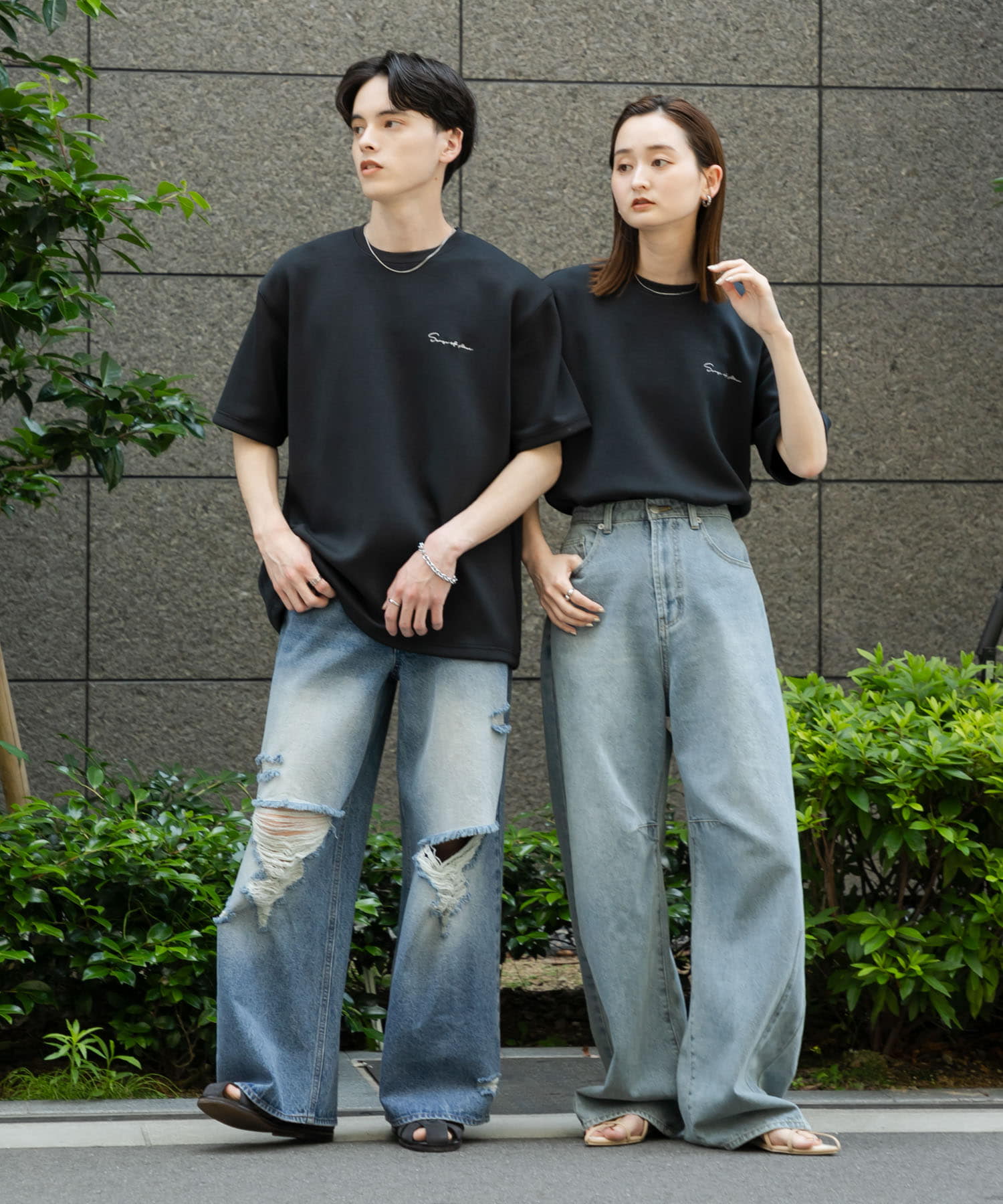 身長：173cm サイズ：L, 身長：169cm サイズ：M