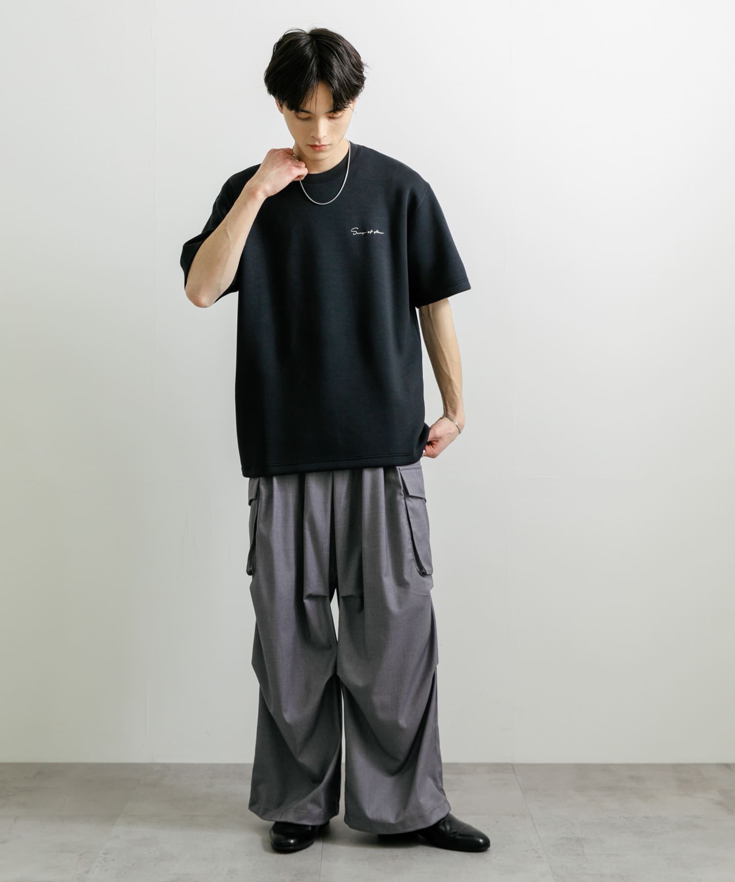身長：173cm サイズ：L