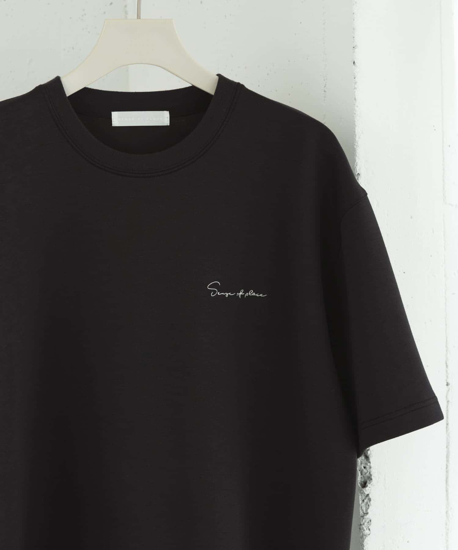 『一部WEB限定カラー』『ユニセックス』シシュウダンボールポンチショートスリーブTシャツ BLK×WHT L