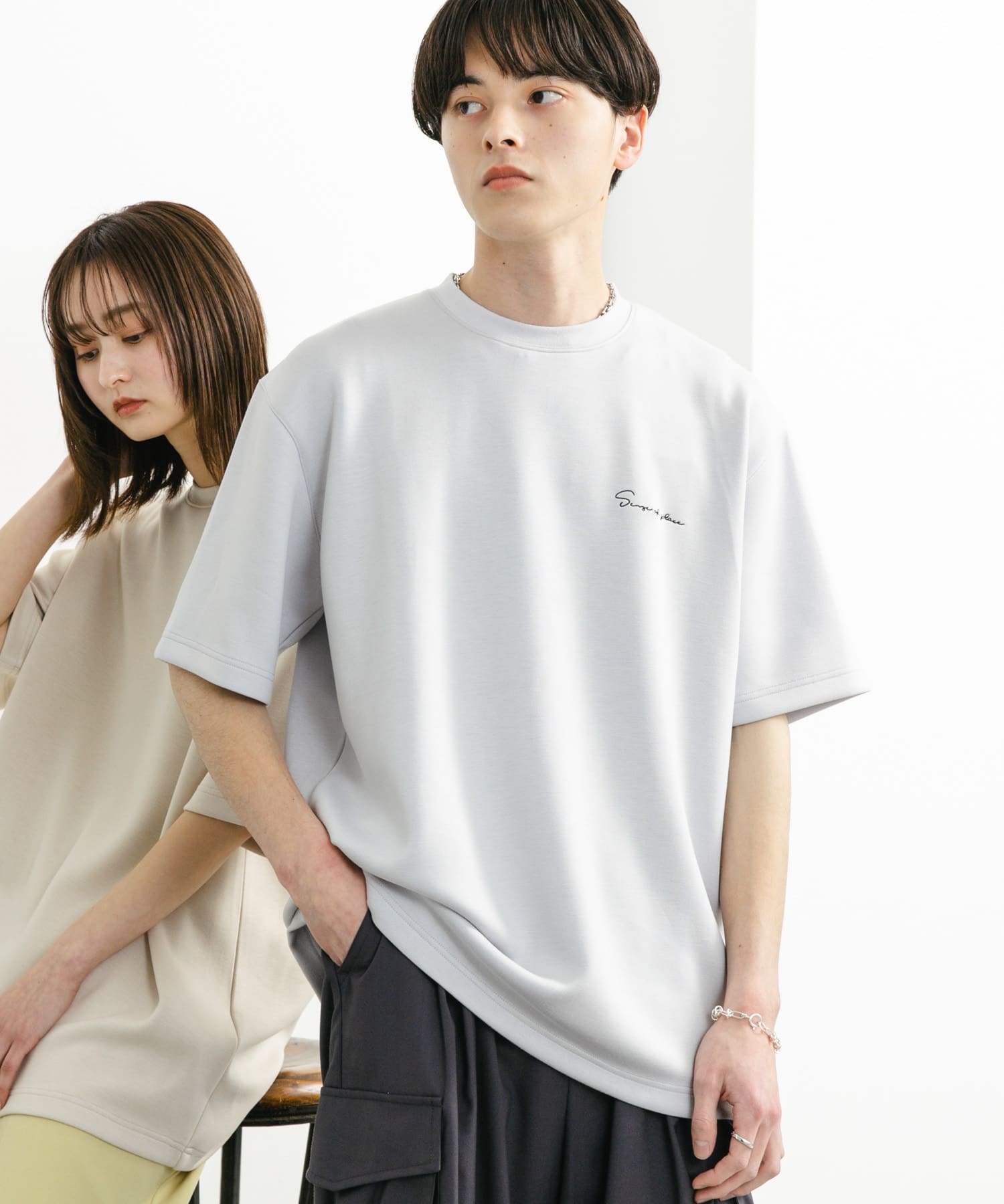 身長：173cm サイズ：L