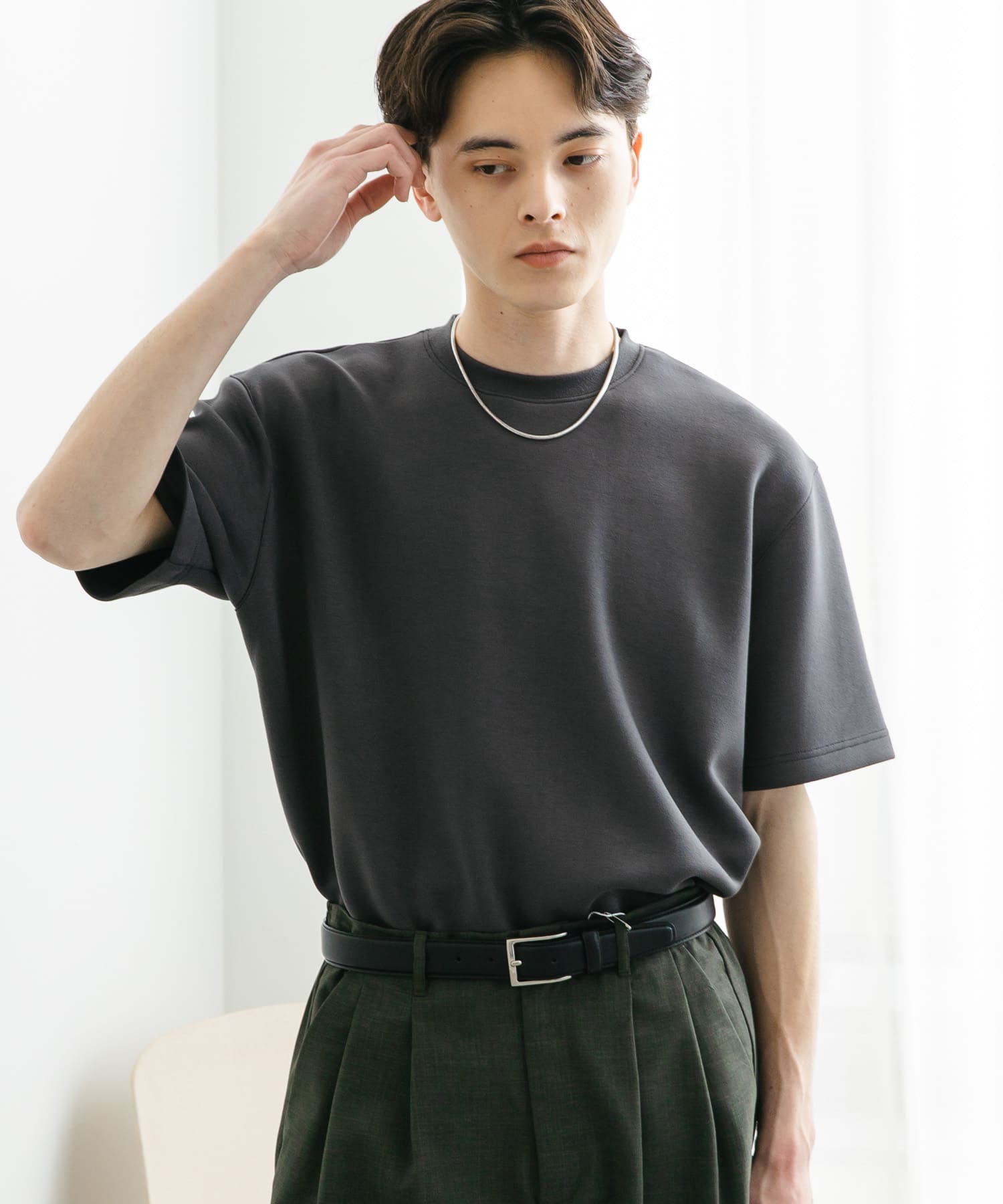 身長：173cm サイズ：L