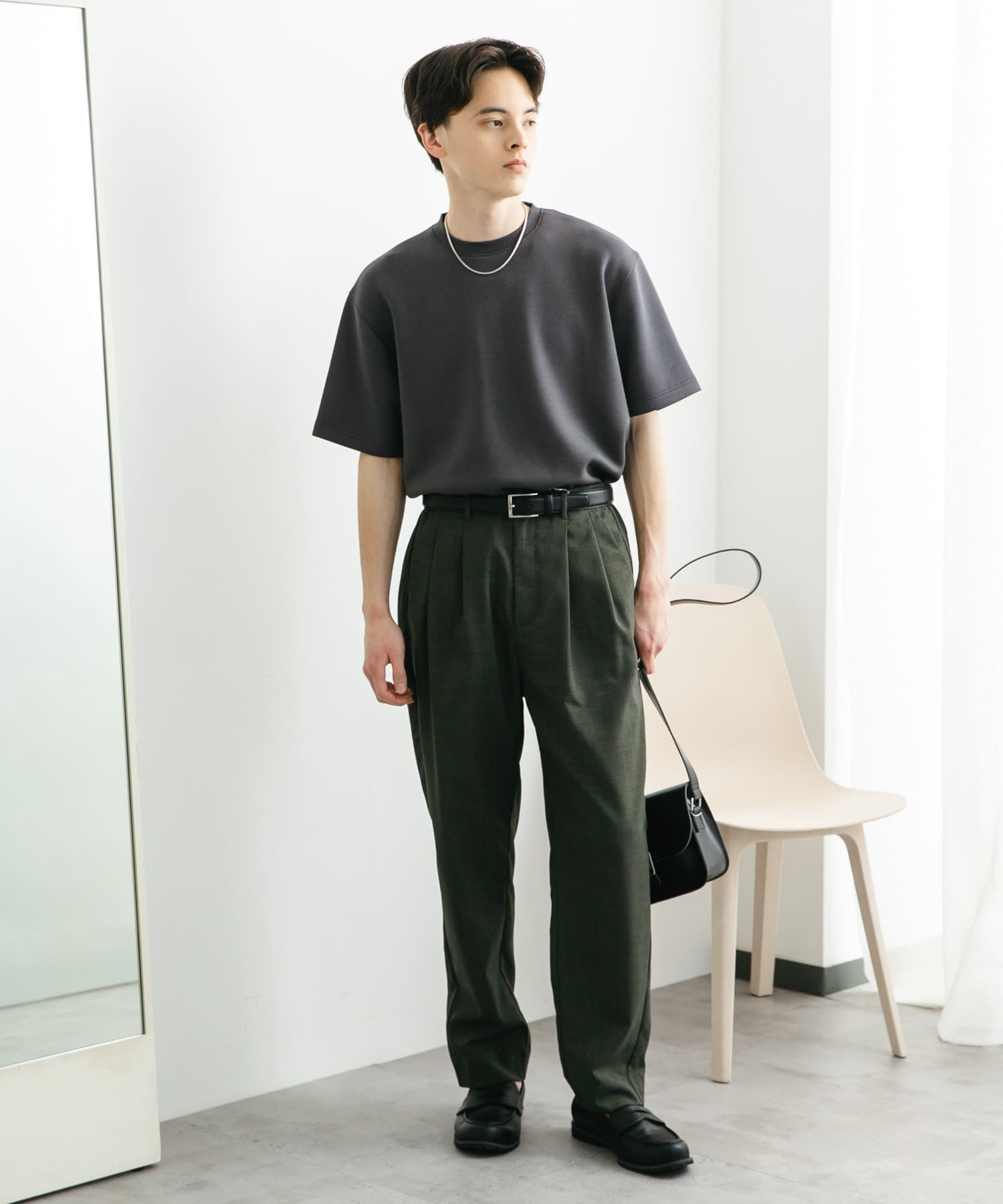 身長：173cm サイズ：L