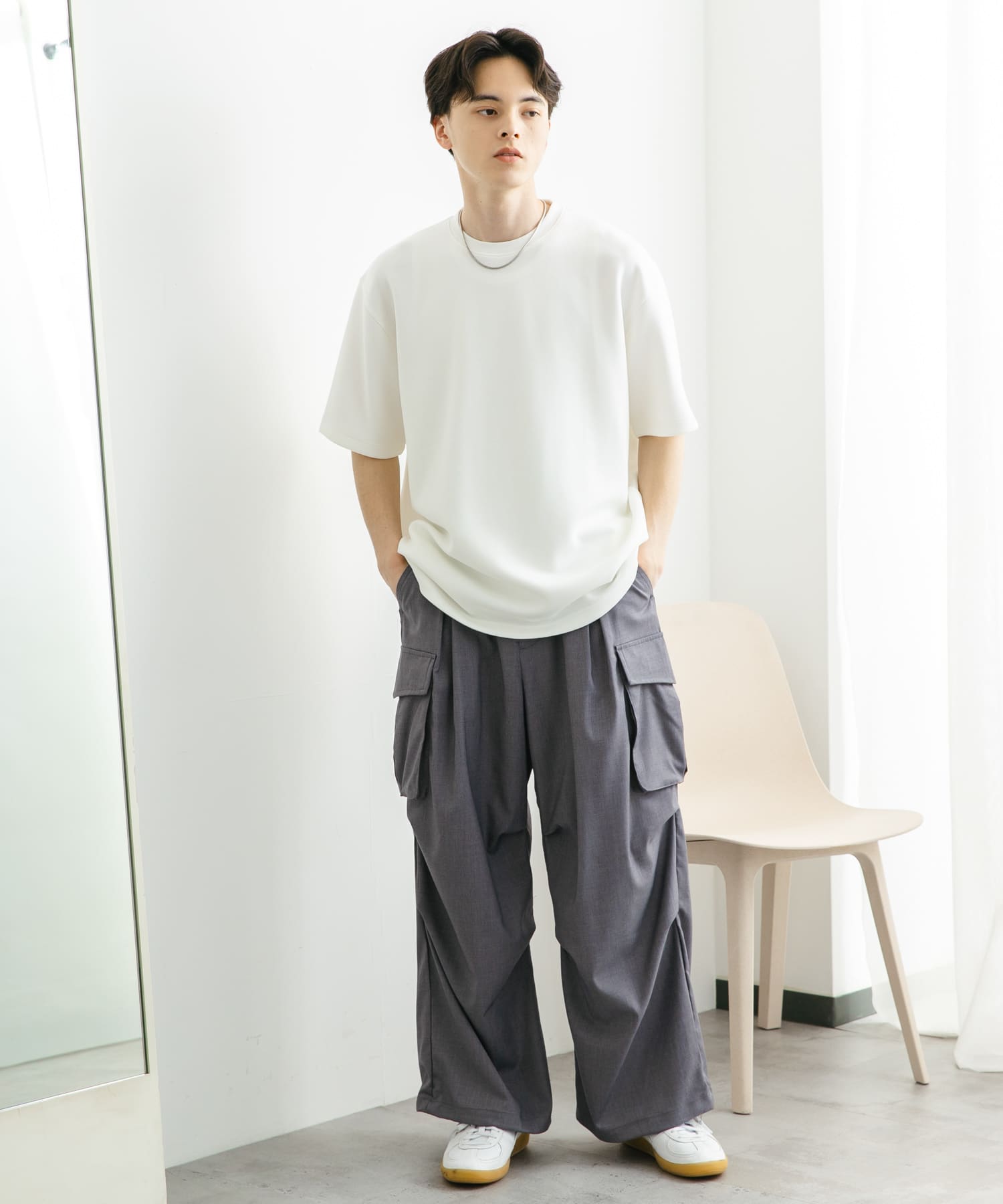 身長：173cm サイズ：L