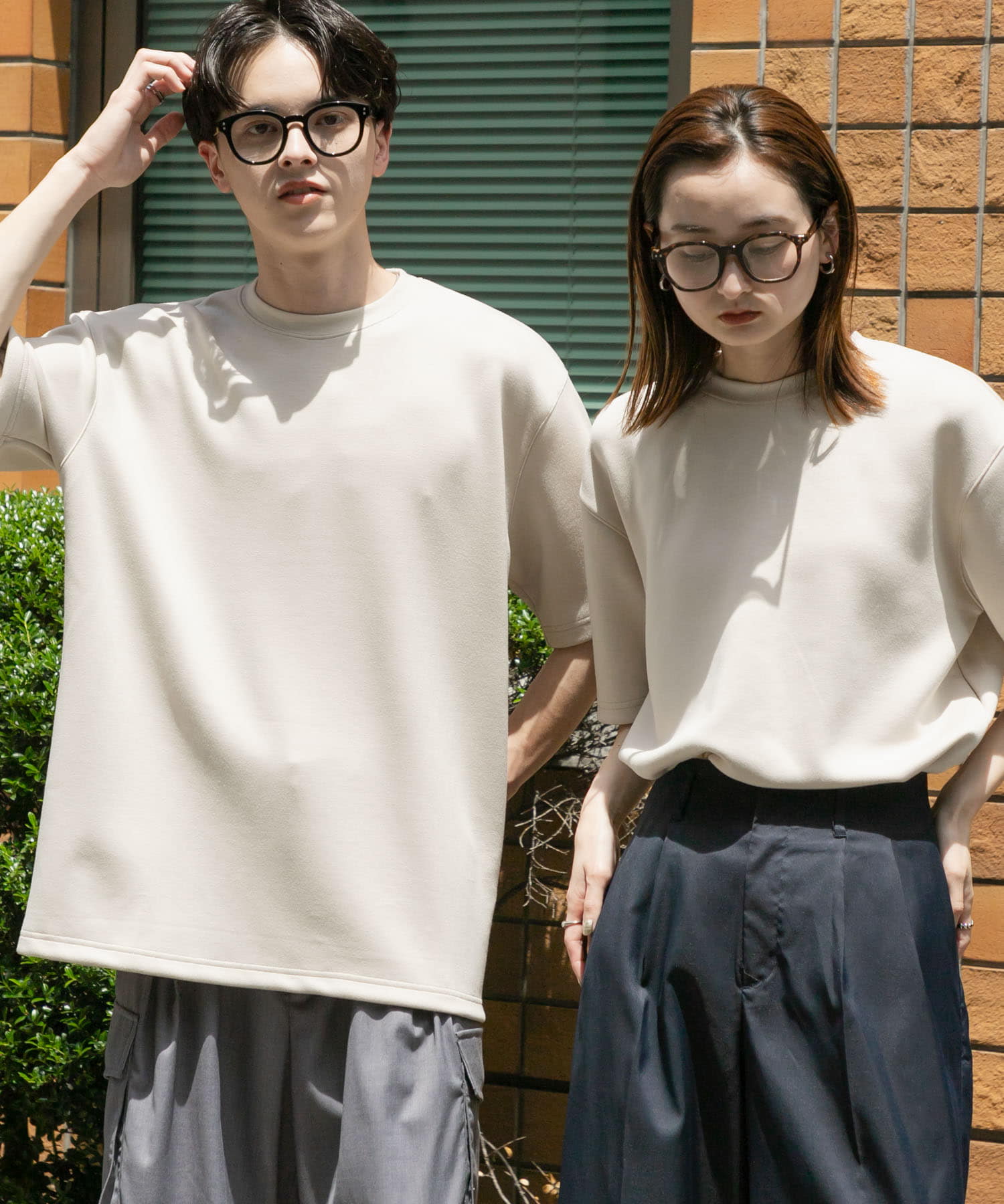 身長：173cm サイズ：L, 身長：169cm サイズ：M