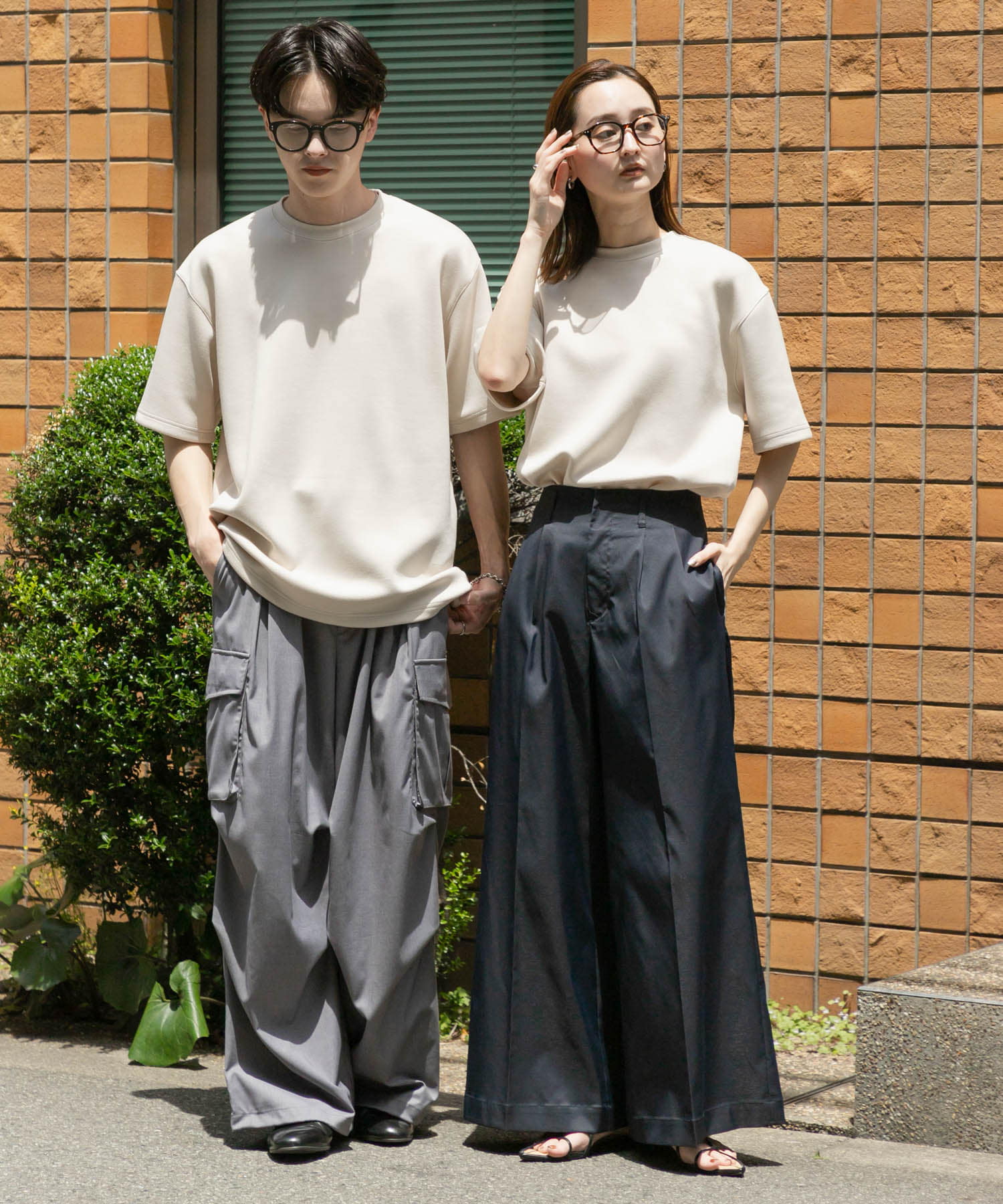 身長：173cm サイズ：L, 身長：169cm サイズ：M