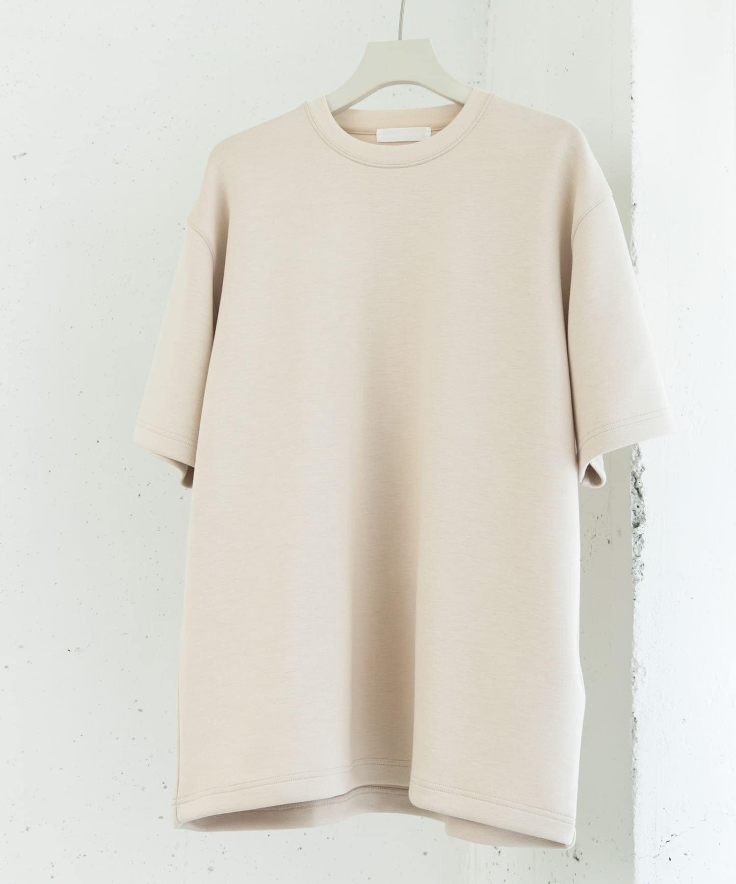 『一部WEB限定カラー』『ユニセックス』ダンボールポンチショートスリーブTシャツ GREIGE M