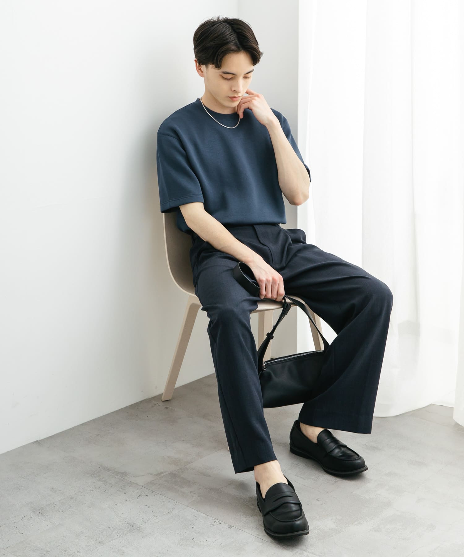 身長：173cm サイズ：L