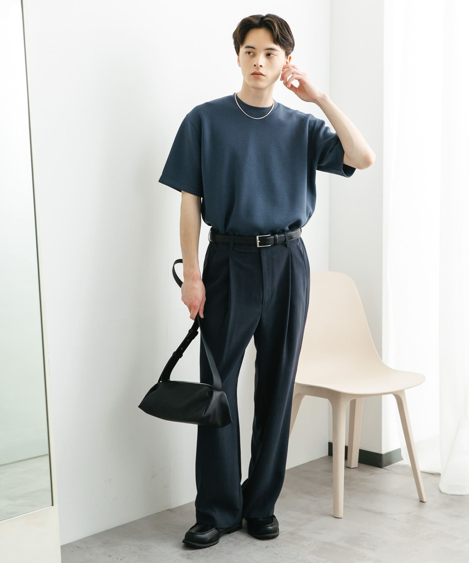 身長：173cm サイズ：L