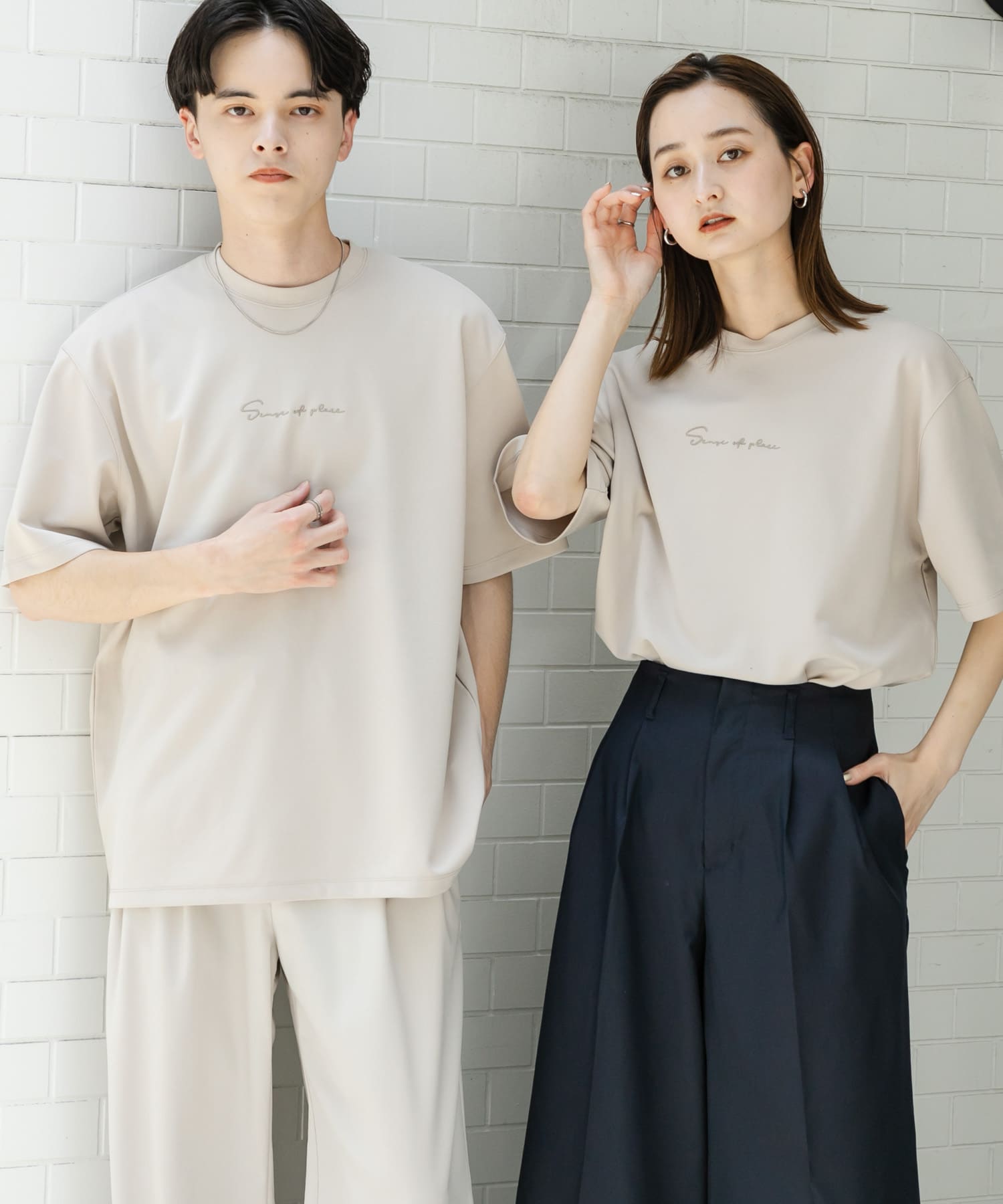 身長：173cm サイズ：L, 身長：169cm サイズ：M