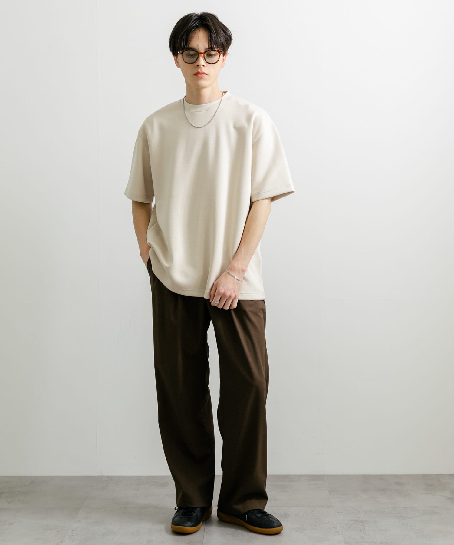 身長：173cm サイズ：L