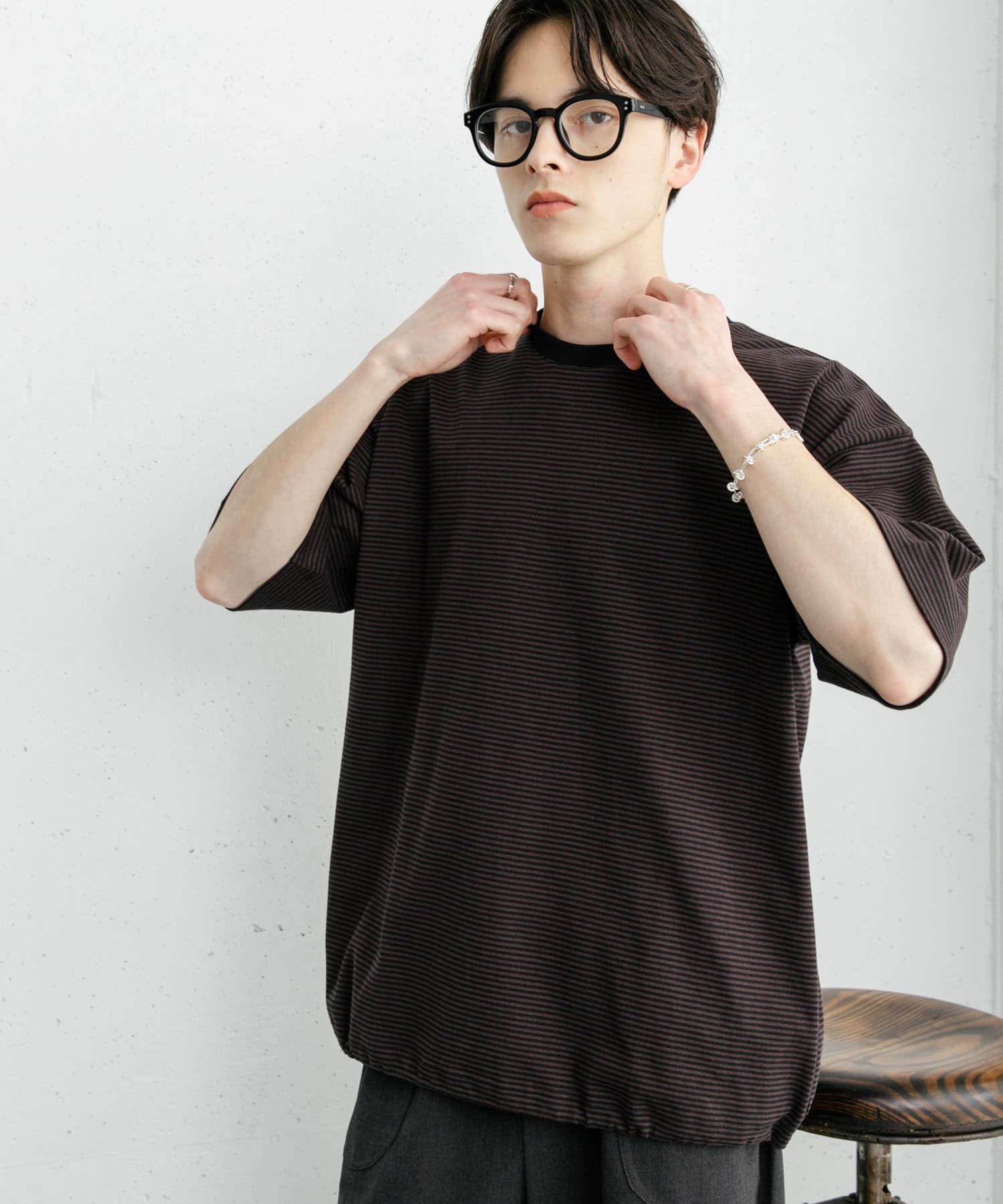 身長：173cm サイズ：L