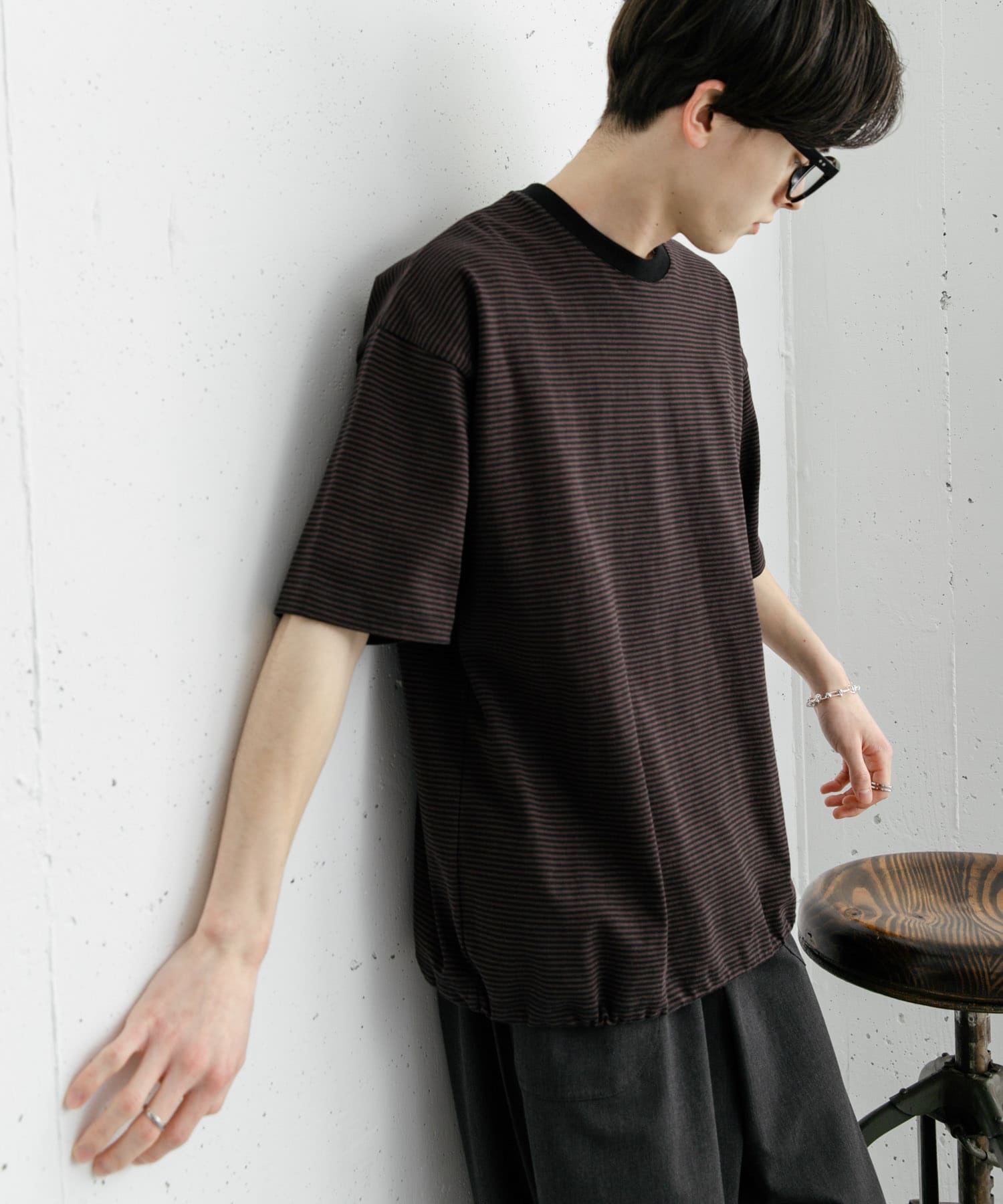 身長：173cm サイズ：L