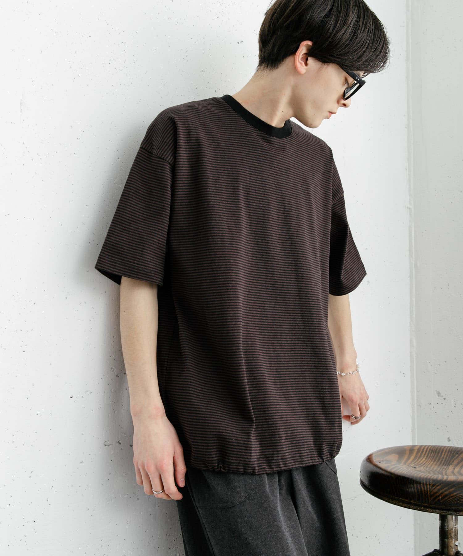 身長：173cm サイズ：L