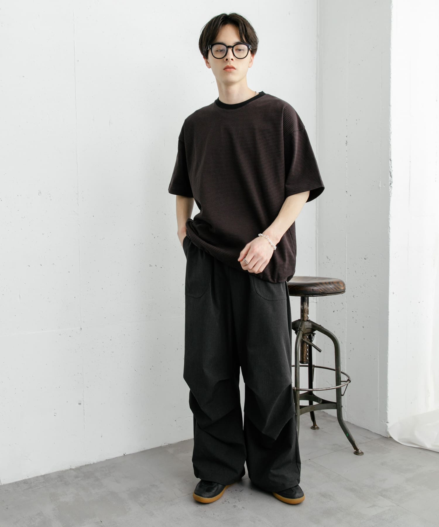 身長：173cm サイズ：L