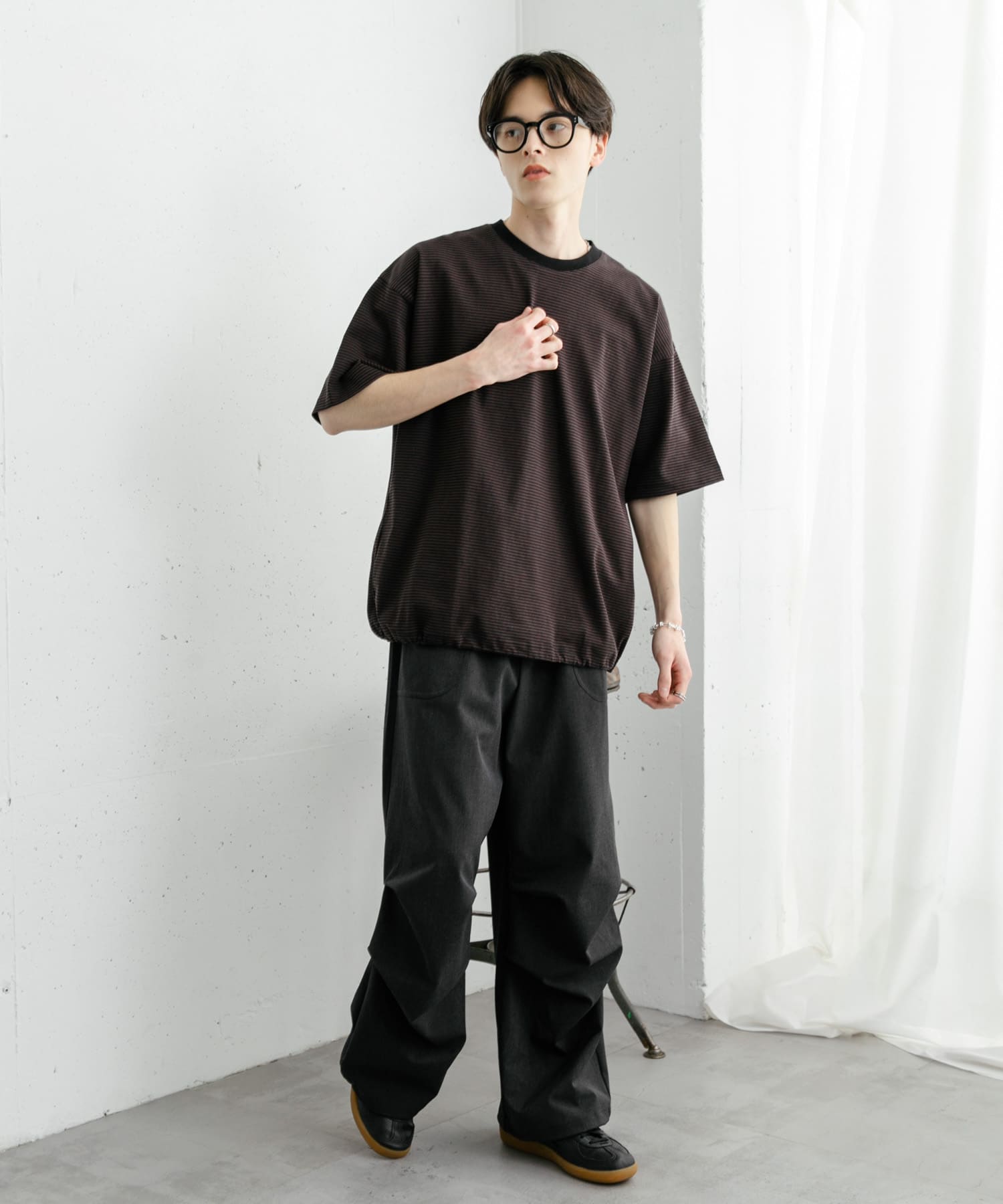 身長：173cm サイズ：L