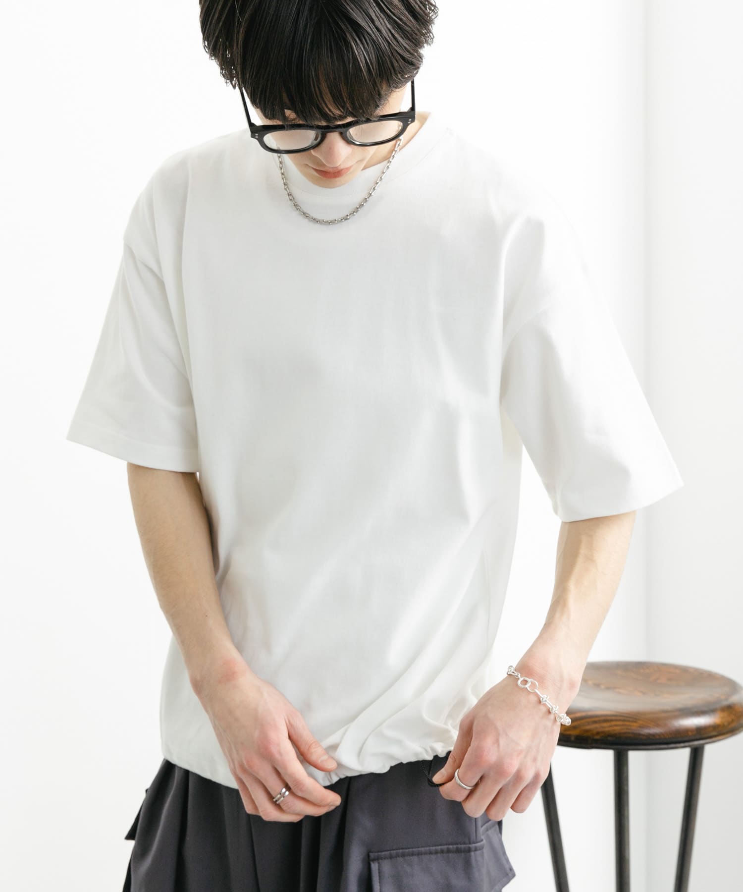 身長：173cm サイズ：L