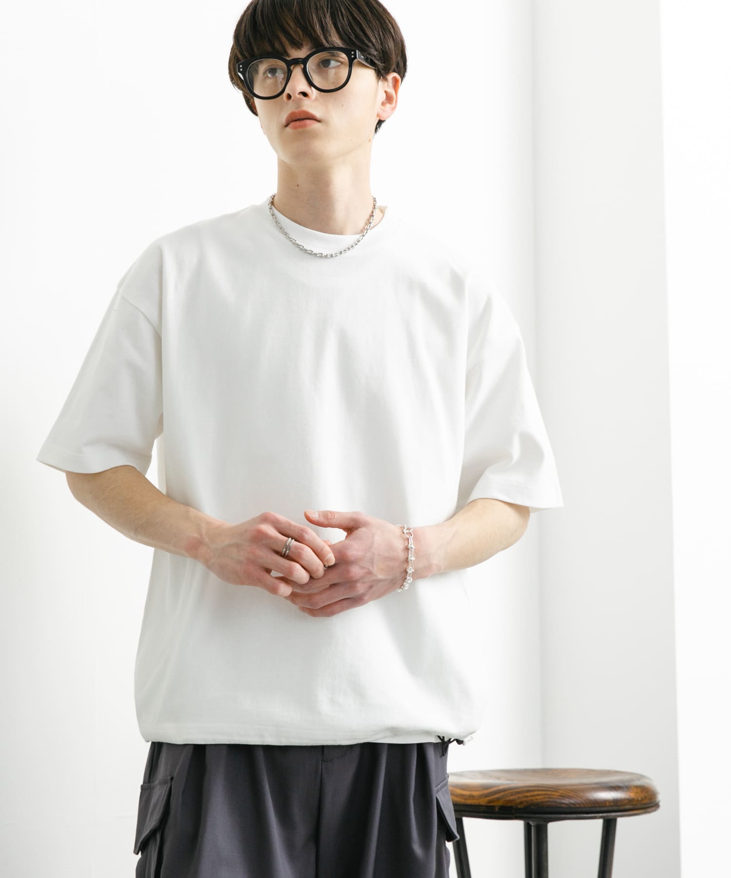 身長：173cm サイズ：L