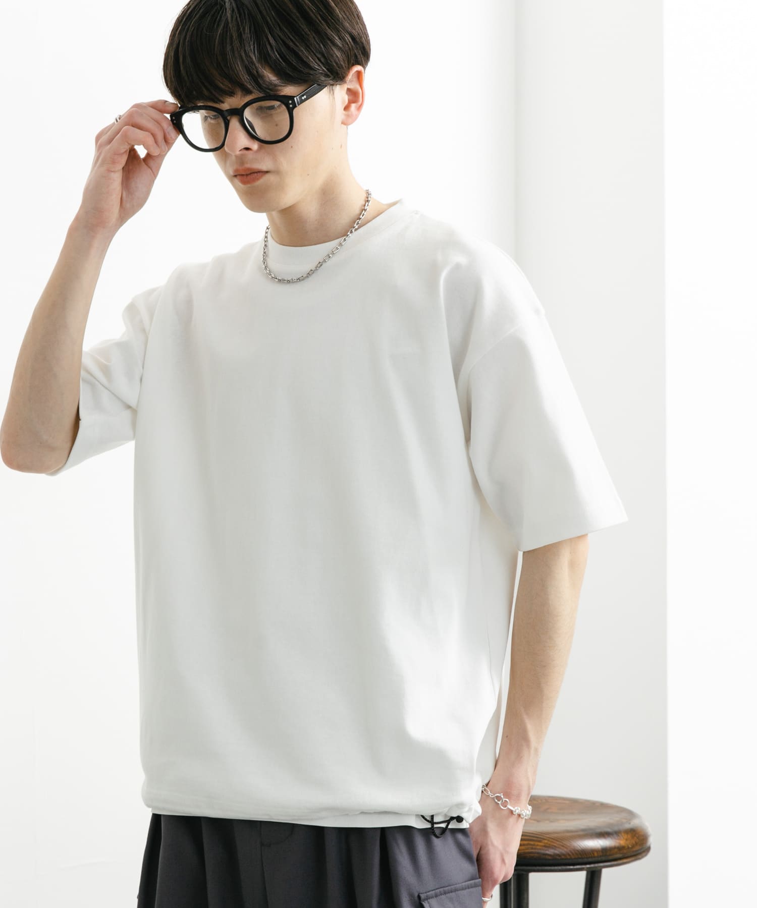 身長：173cm サイズ：L