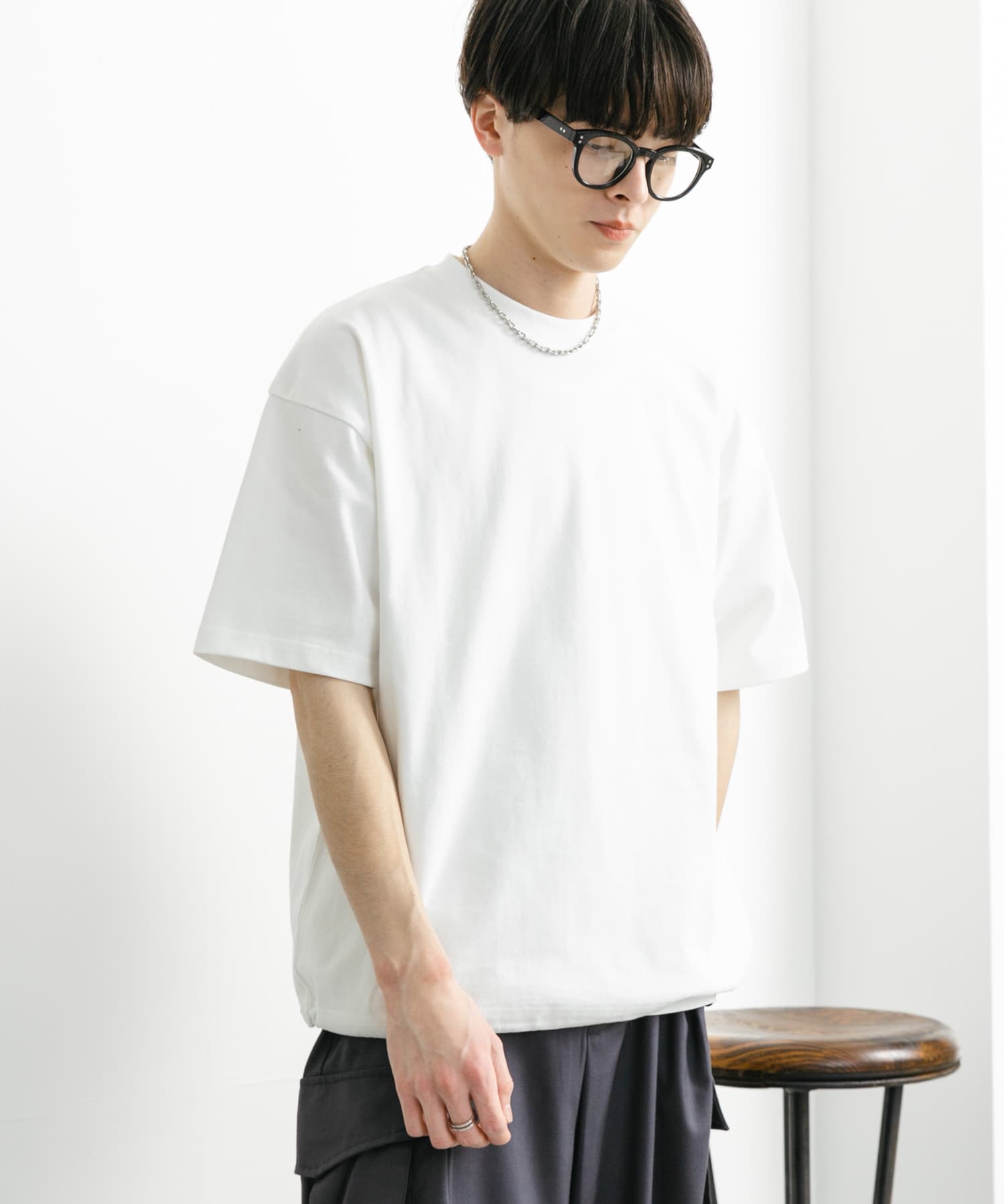 身長：173cm サイズ：L
