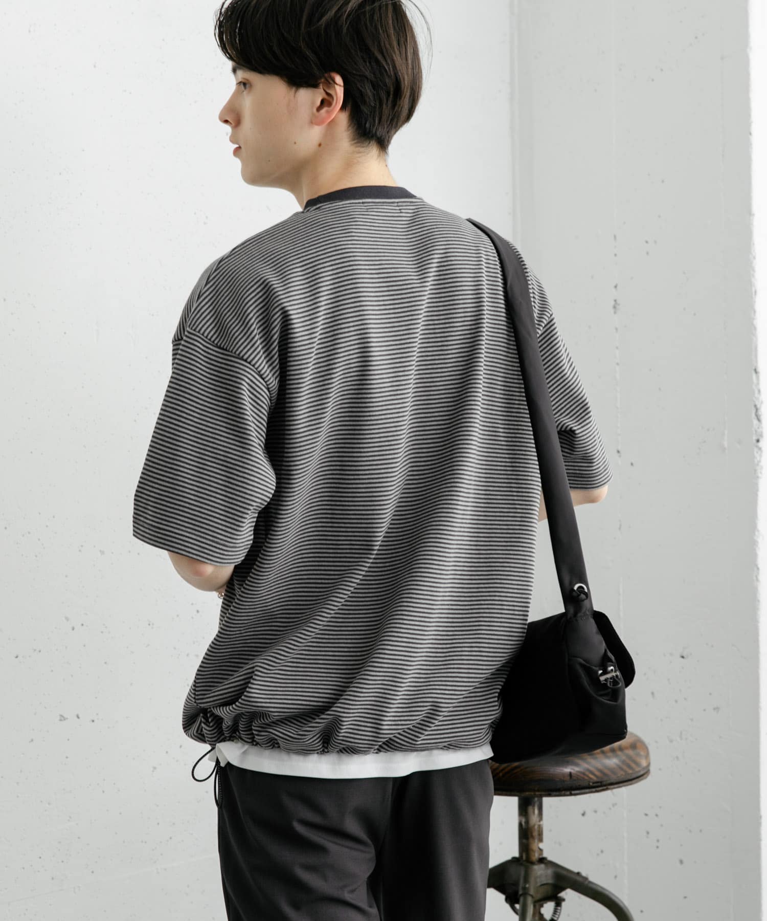 『ユニセックス』アソートドローコードショートスリーブTシャツ