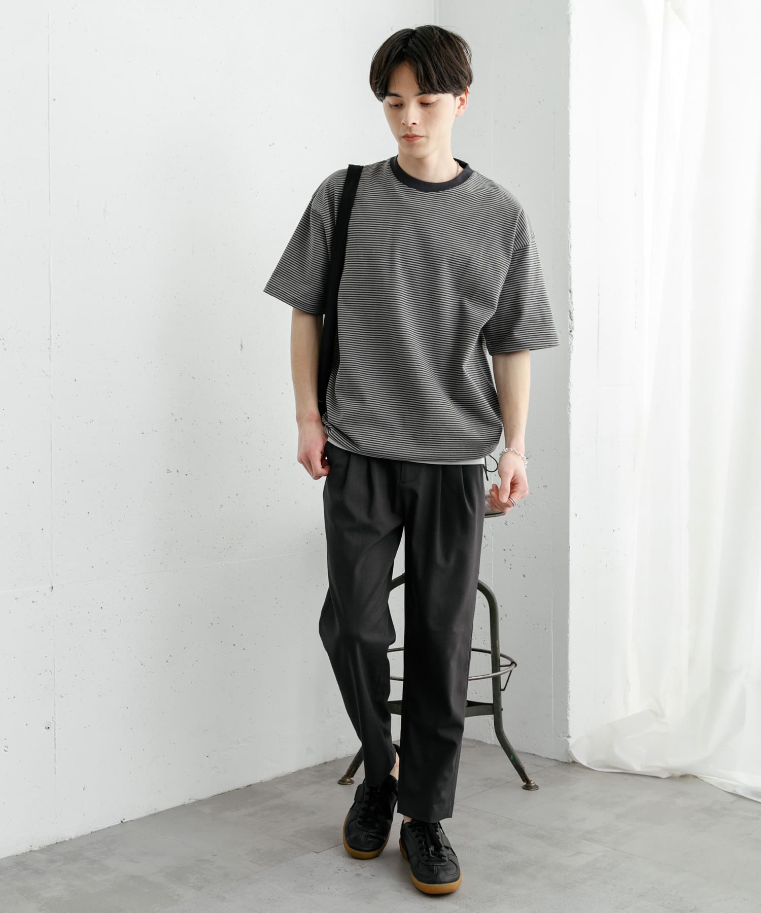 身長：173cm サイズ：L