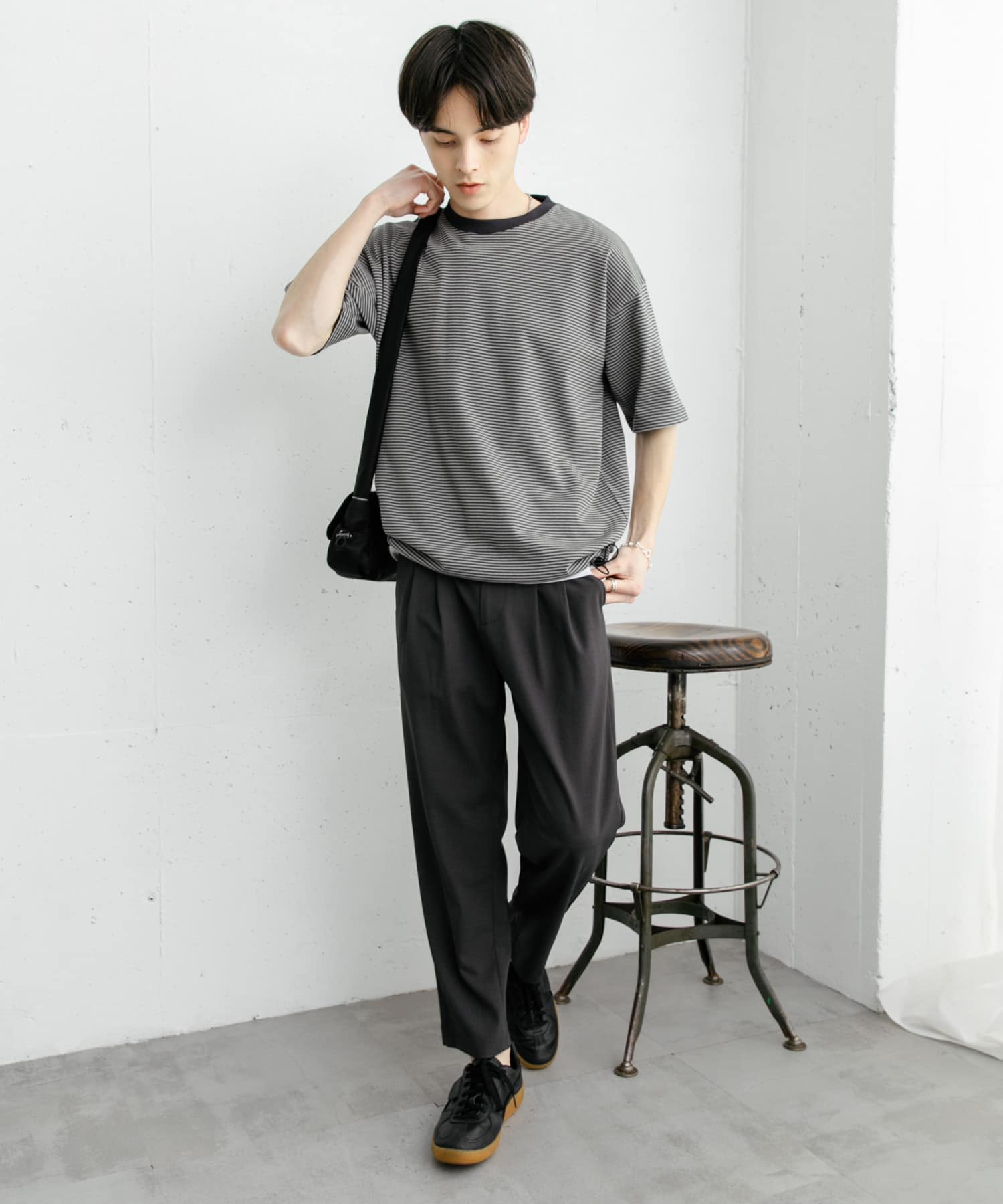 身長：173cm サイズ：L