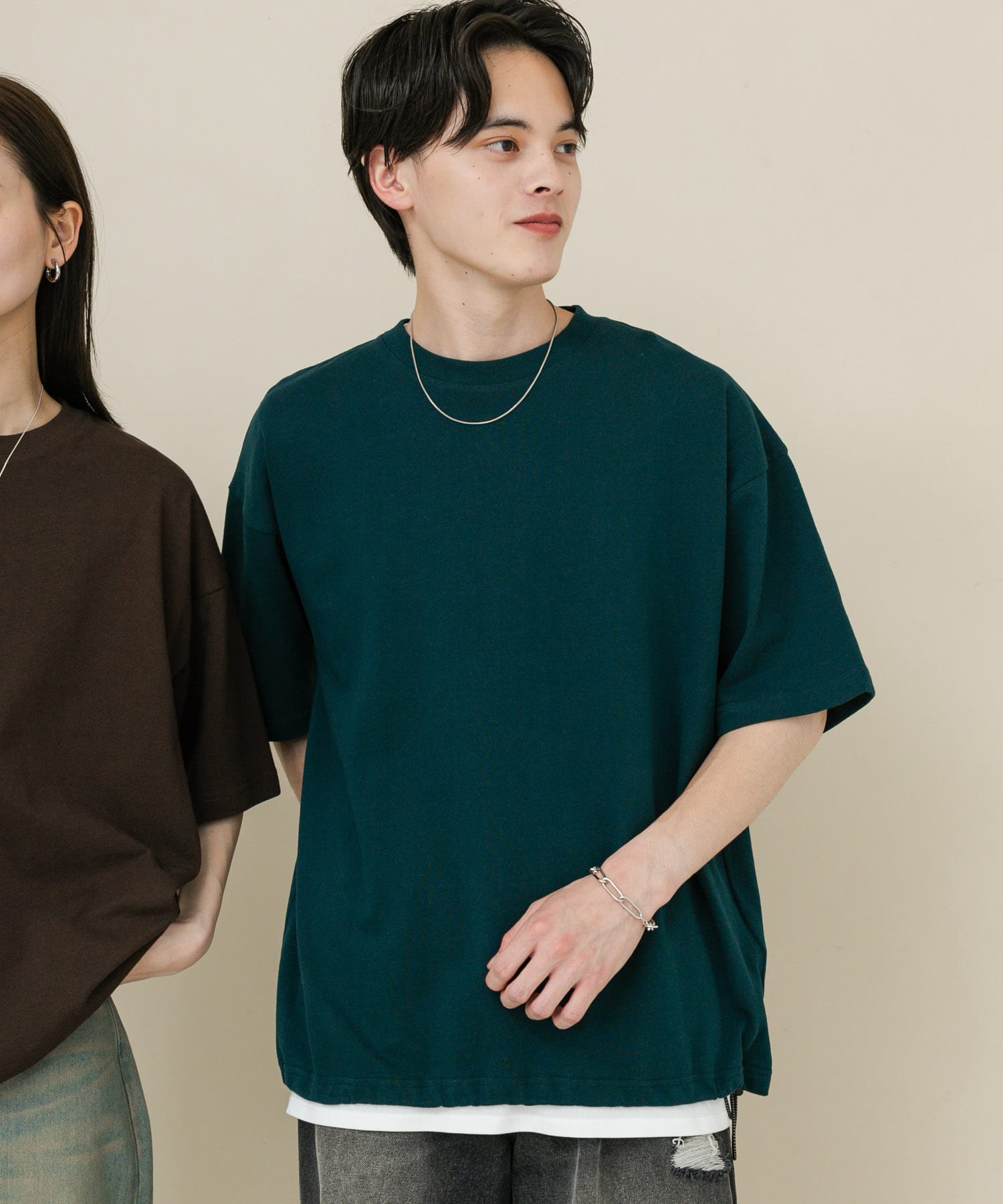 身長：173cm サイズ：L