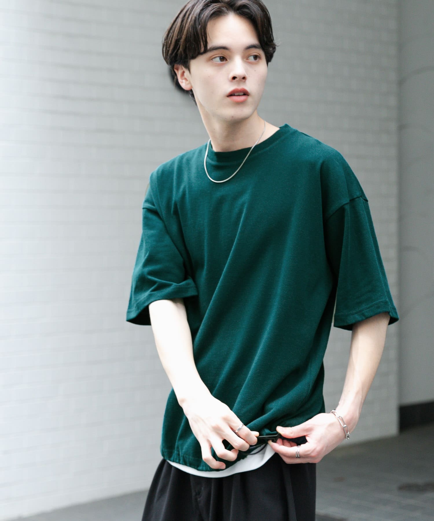 身長：173cm サイズ：L