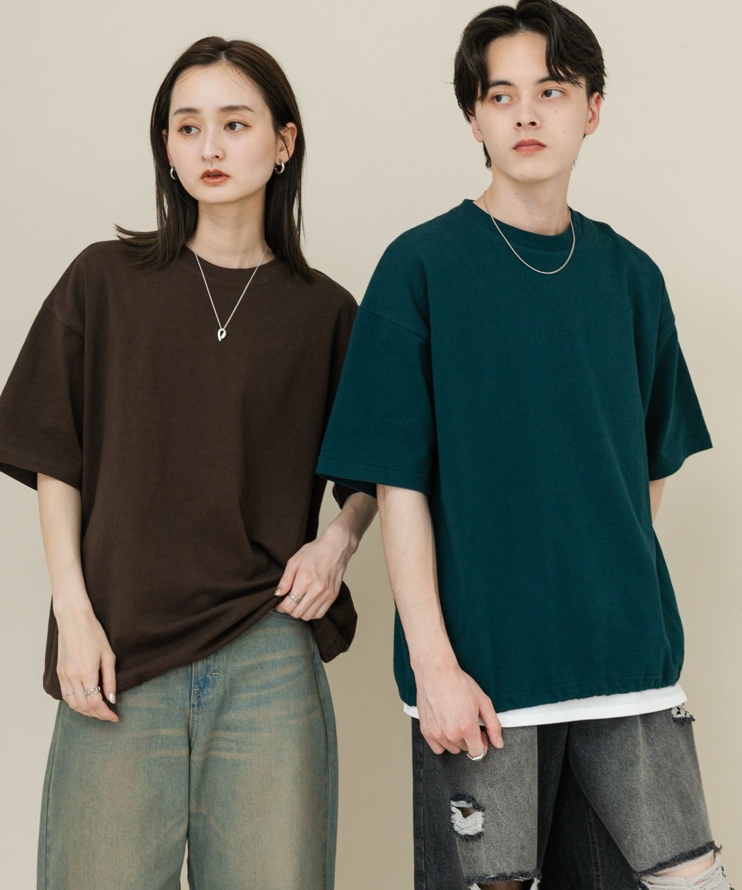 身長：169cm サイズ：M, 身長：173cm サイズ：L
