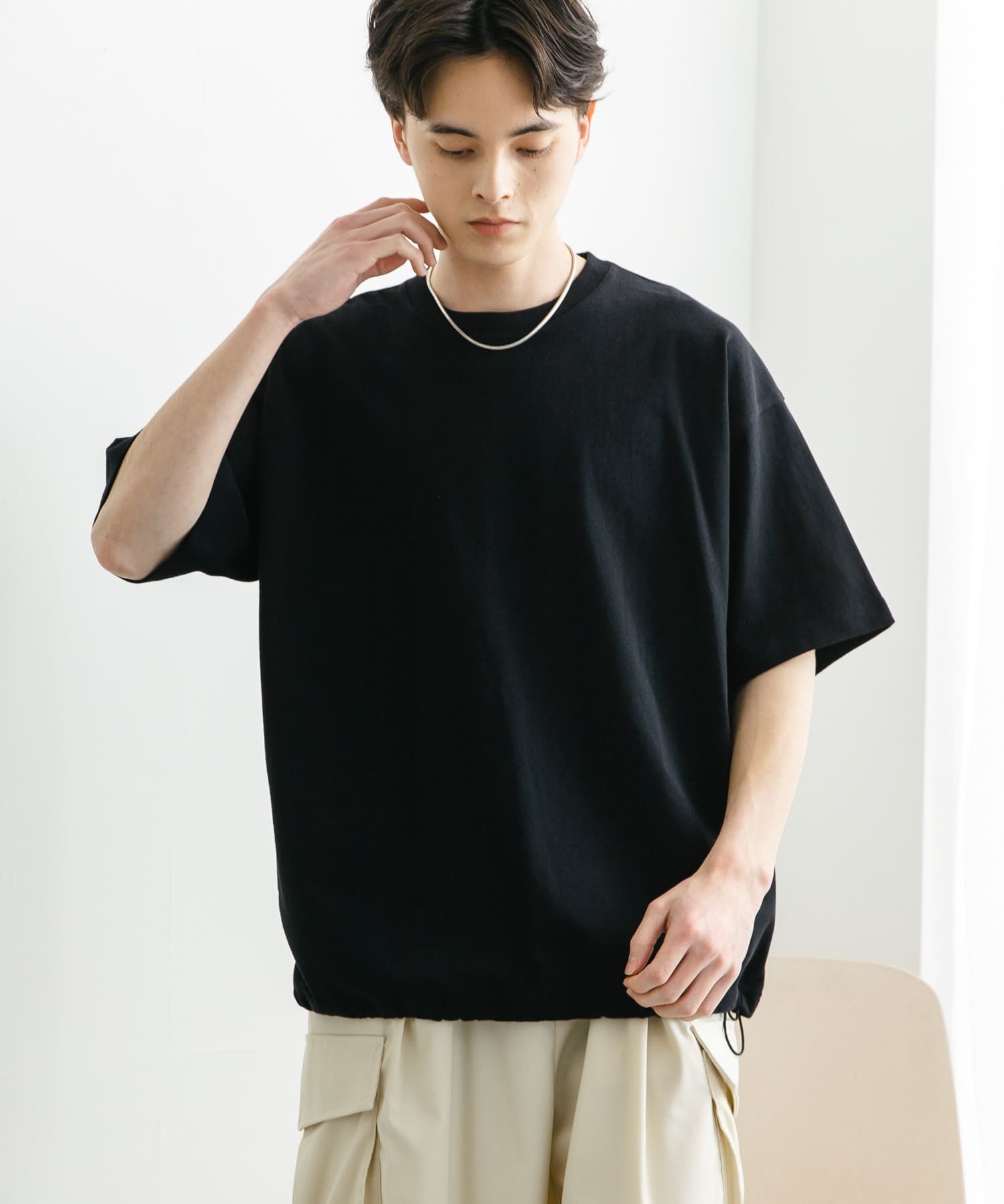 身長：173cm サイズ：L