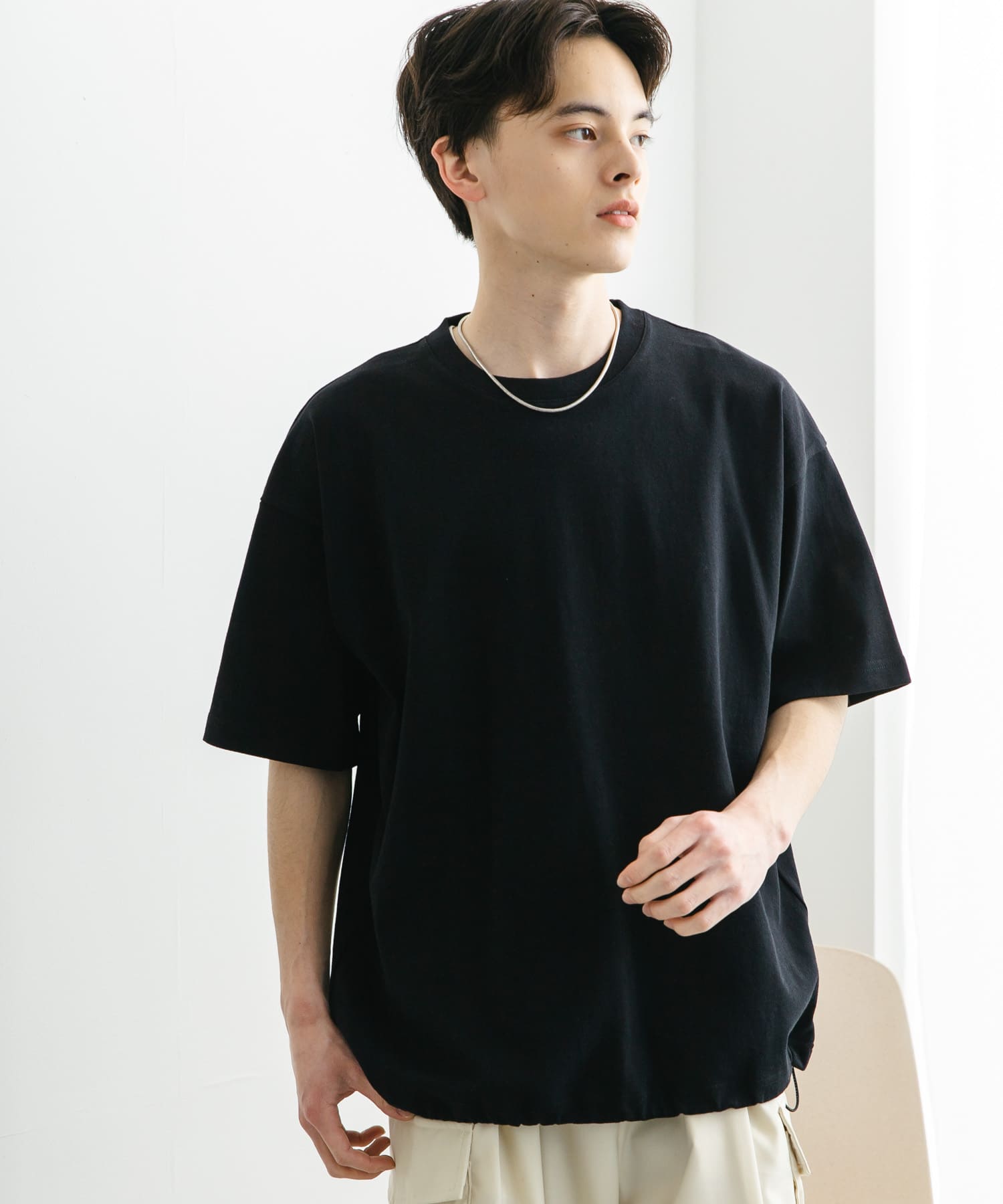 身長：173cm サイズ：L