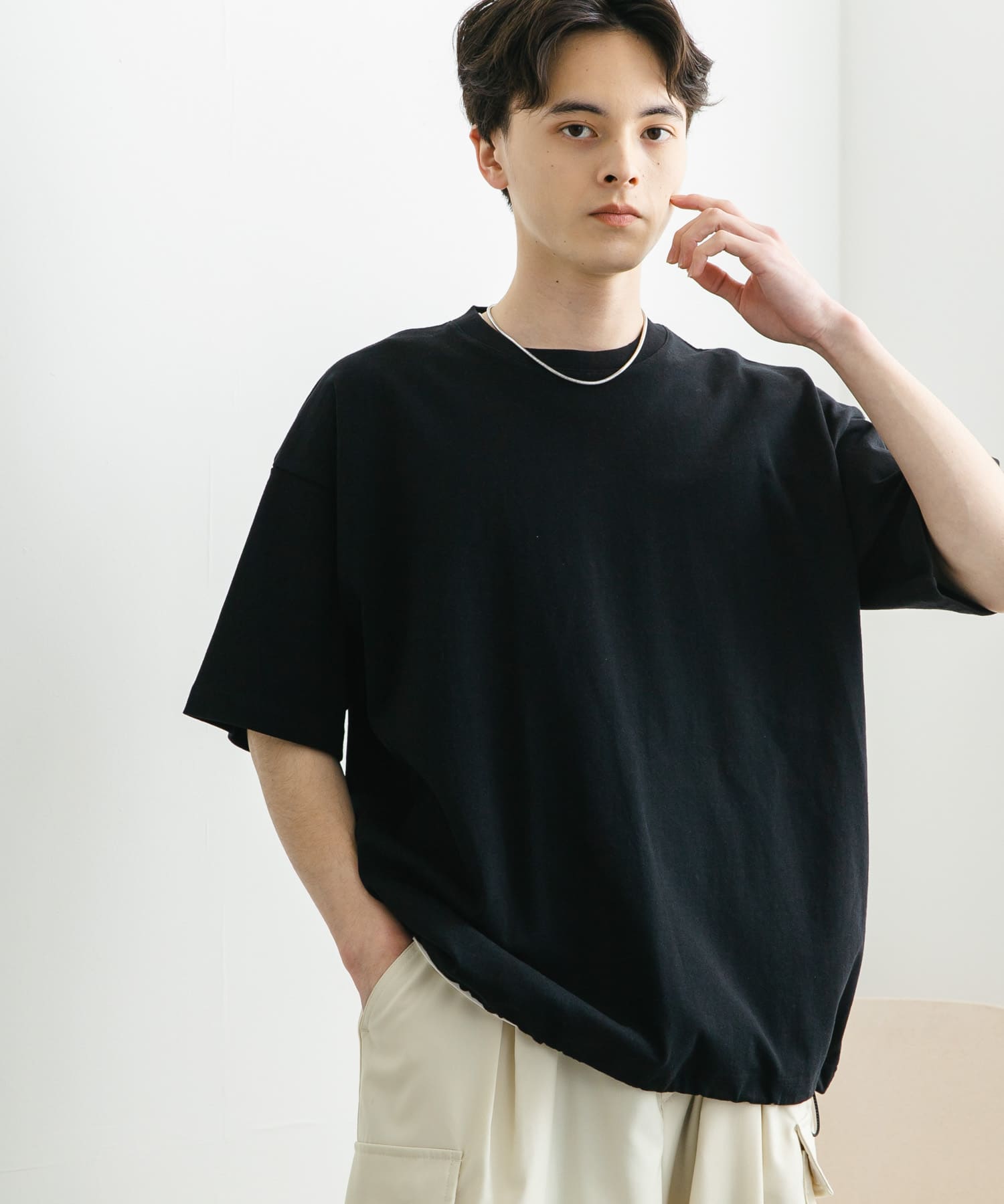 身長：173cm サイズ：L