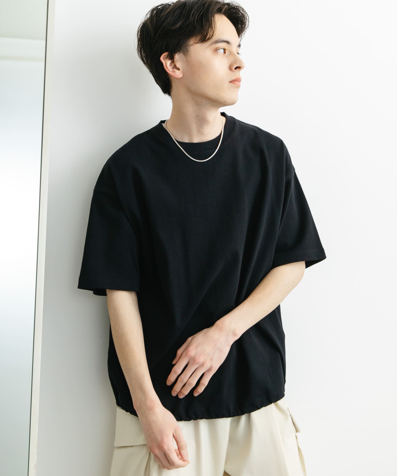 身長：173cm サイズ：L