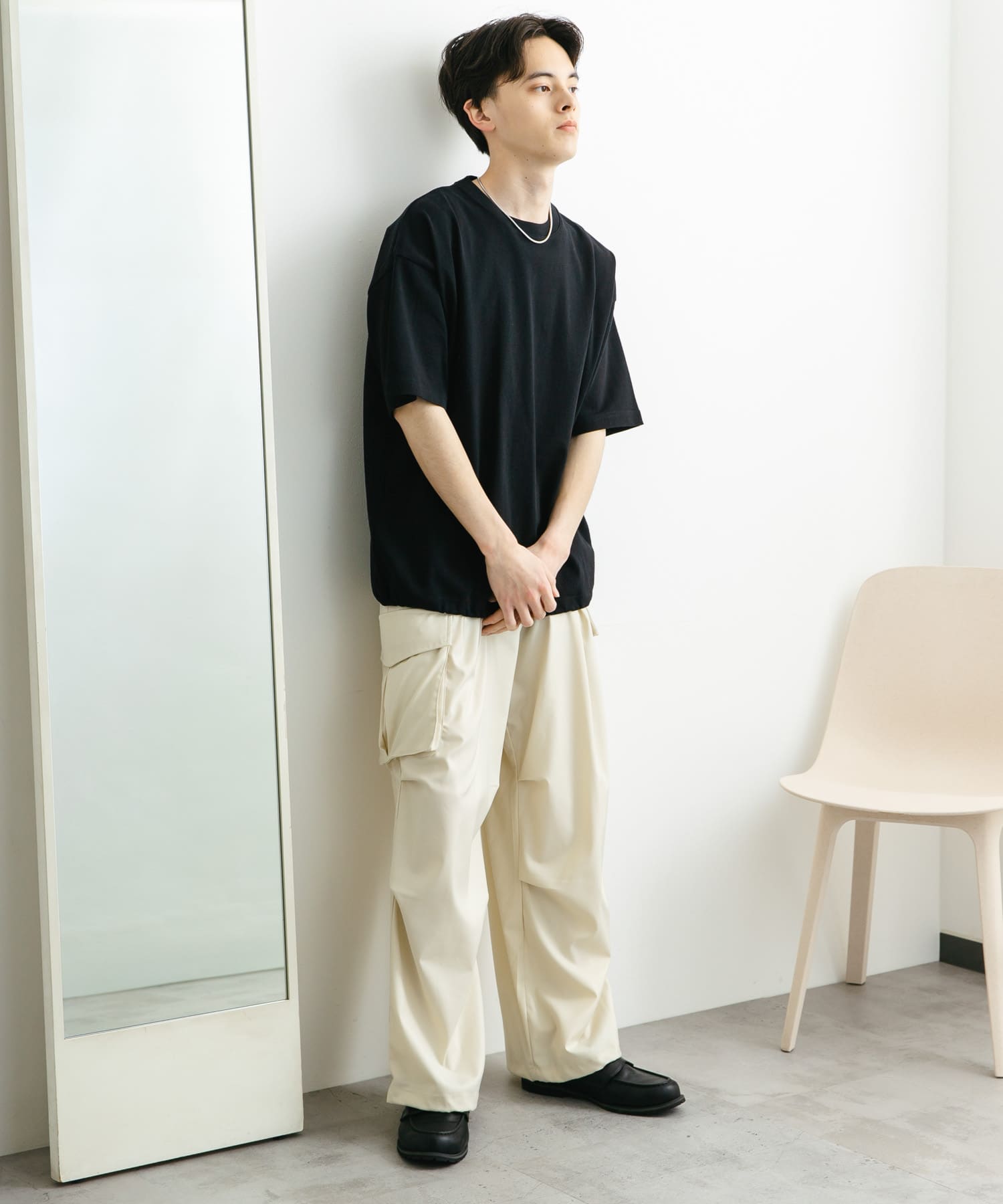身長：173cm サイズ：L