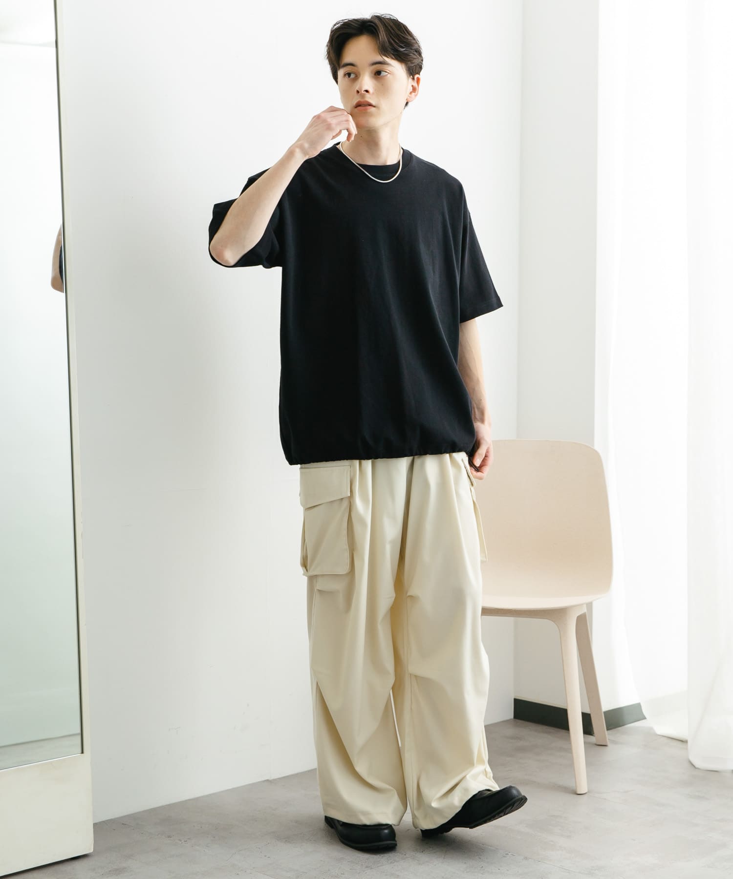 身長：173cm サイズ：L